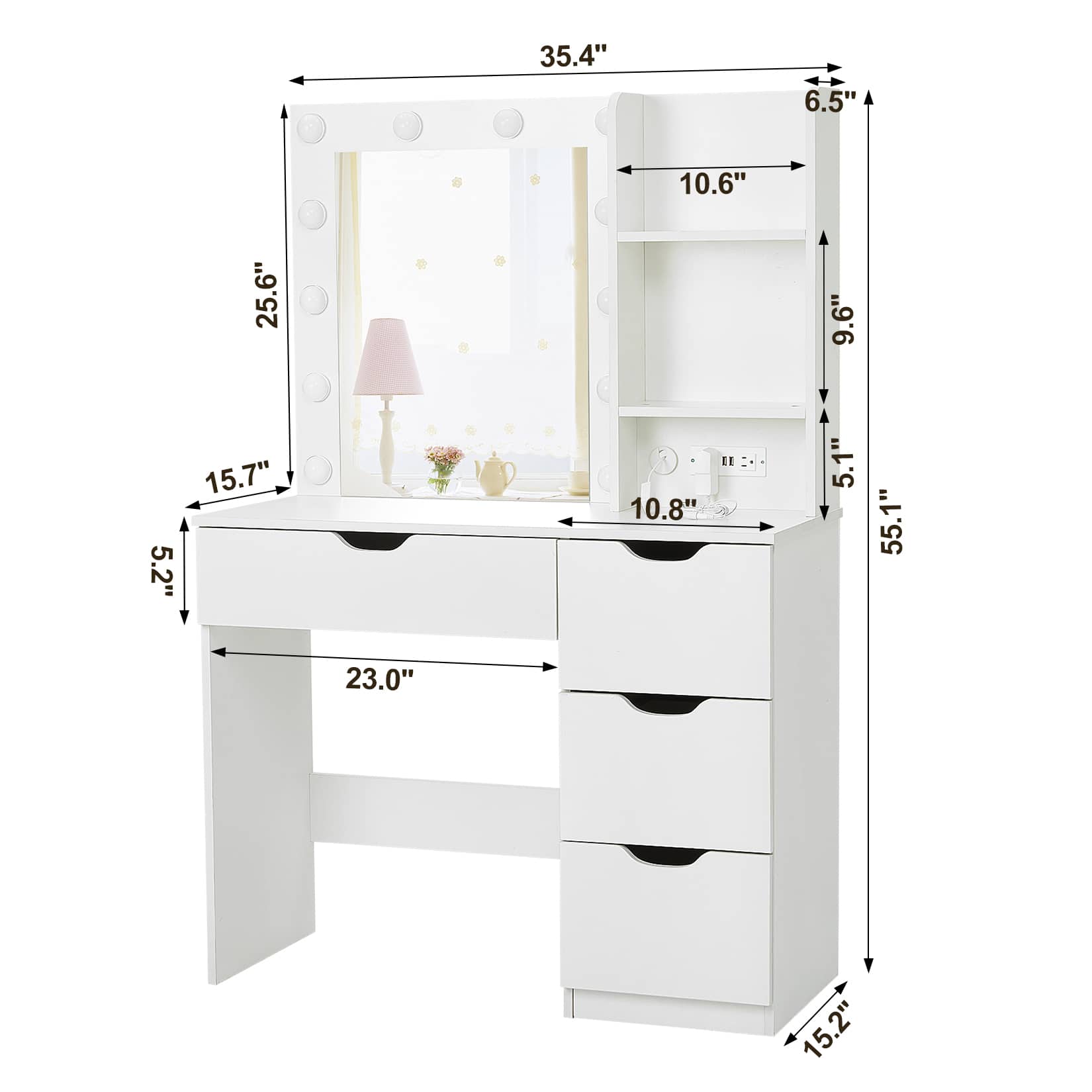 Qeetex JXNAG-PHO-0Y7T3H1G Bedroom-Vanities - View #3