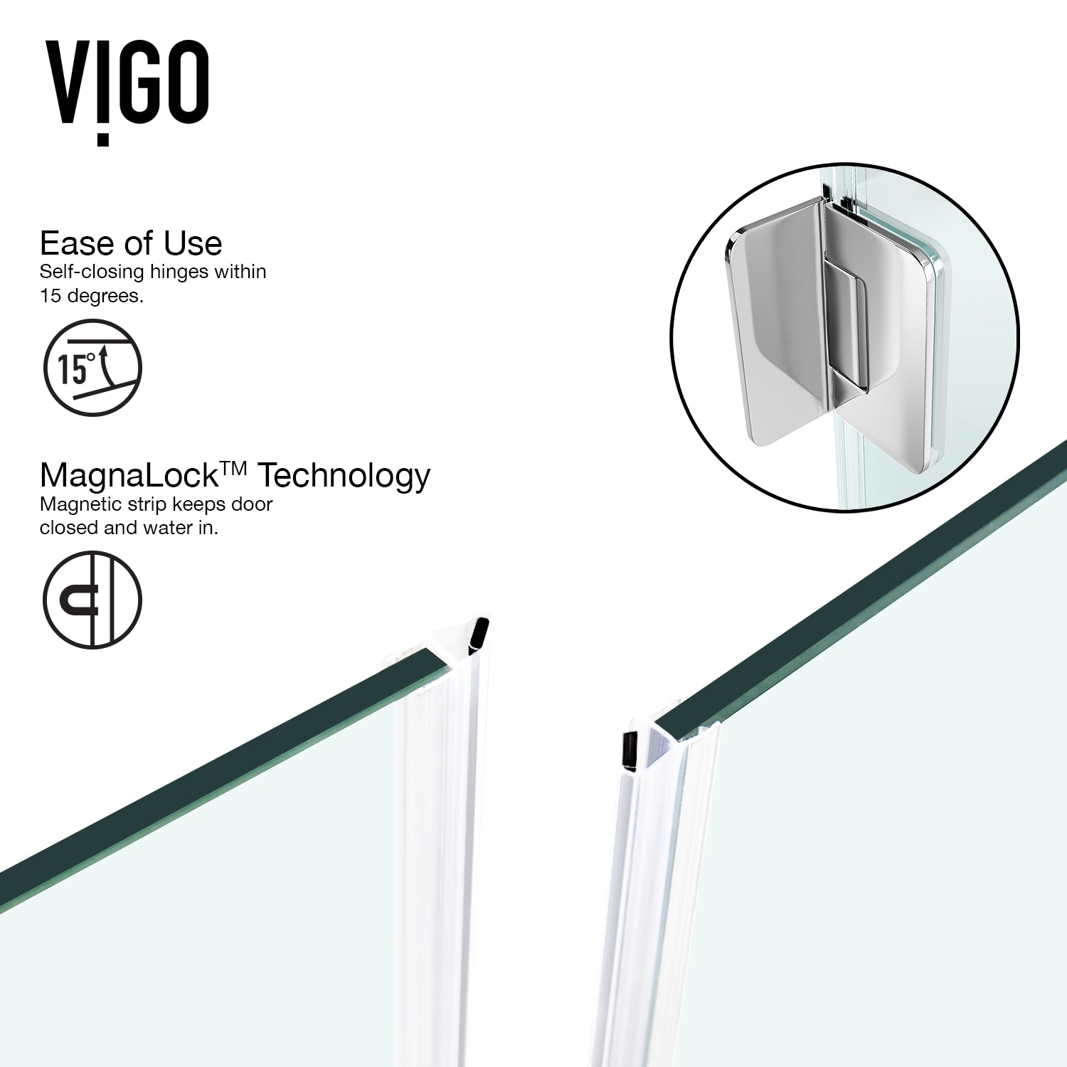 VIGO VG6012CHCL36 Shower-Doors - View #10