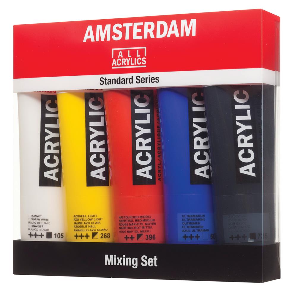 Liquitex Acrylic Color Set 8-Colors 7ml Craft Paint - Multiple