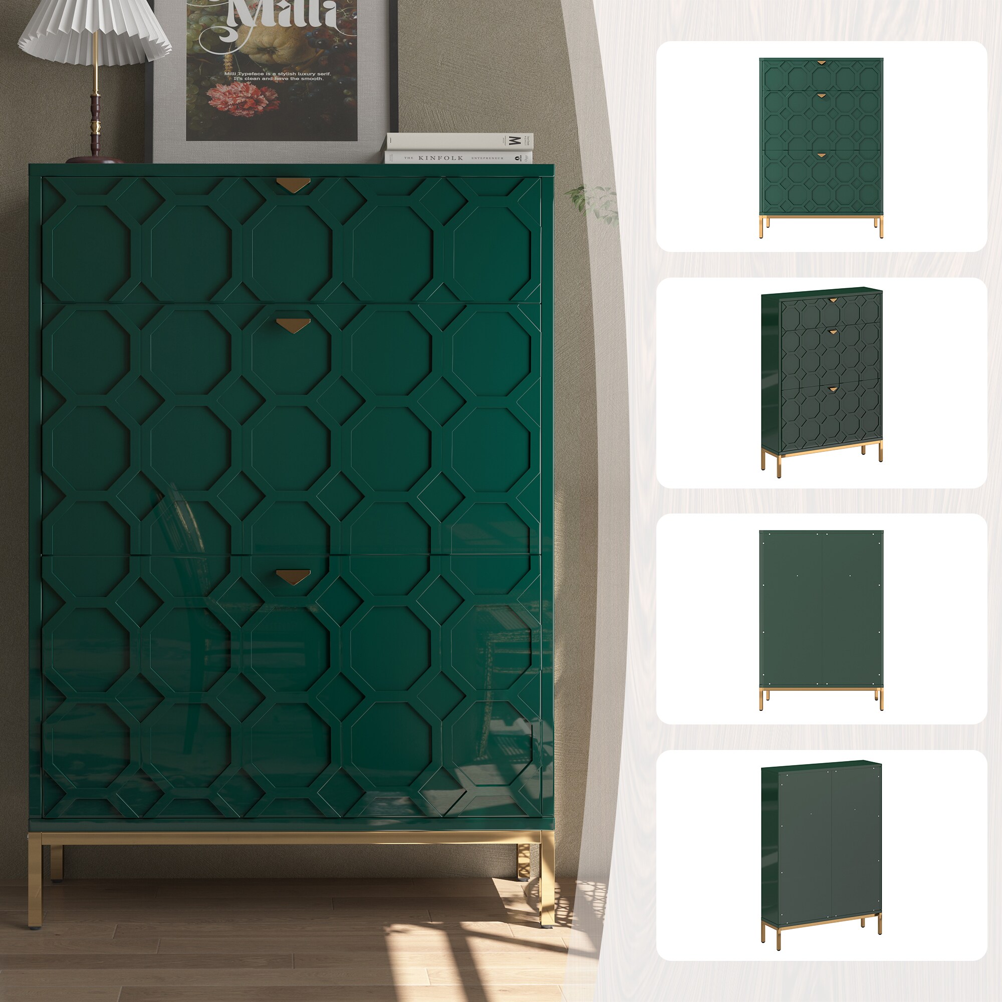 Clihome CL-JH-XG2-GR-N Shoe-Racks - View #15