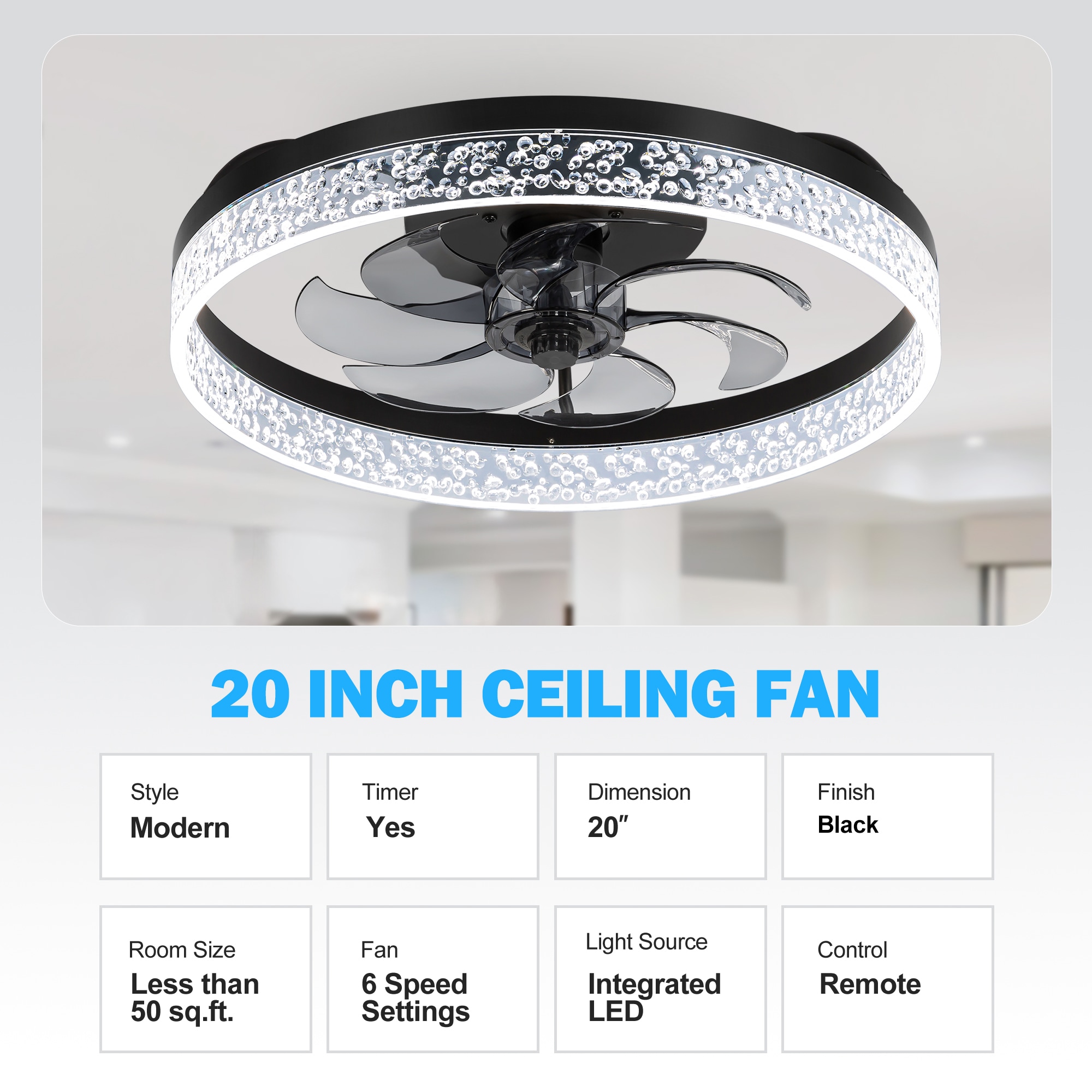 Breezary 33053-BK Ceiling-Fans - View #5