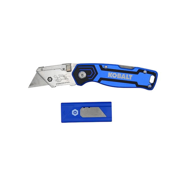 Kobalt 18mm 11-Blade Folding Utility Knife Kobalt 18mm 11-Blade Folding Utility Knife