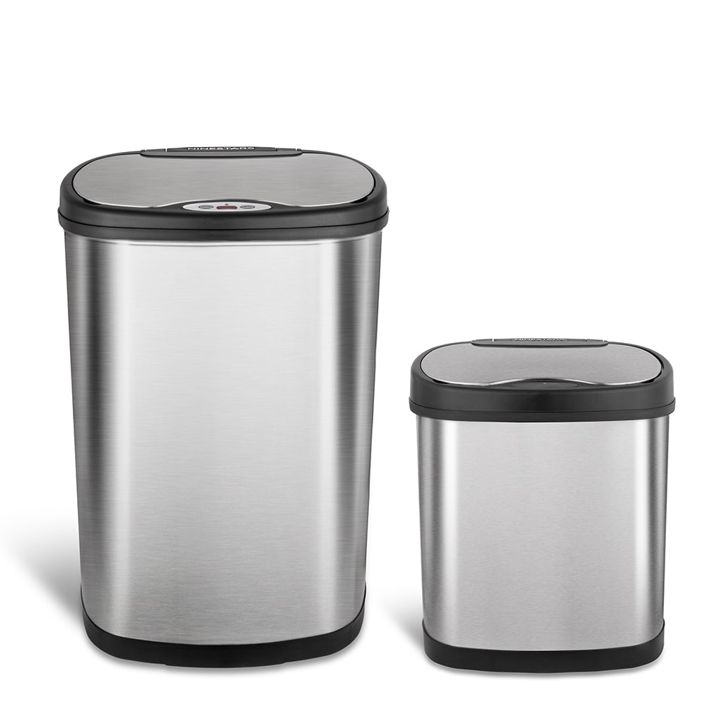 21 Gallon Touchless Kitchen Trash Can Family Size DZT-80-4