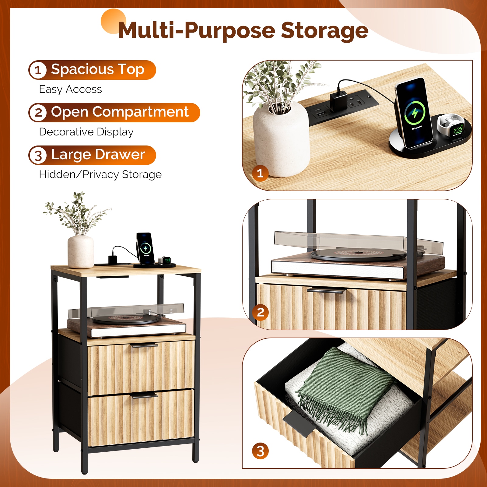 VINGLI LS-G52009728 nightstands - View #6