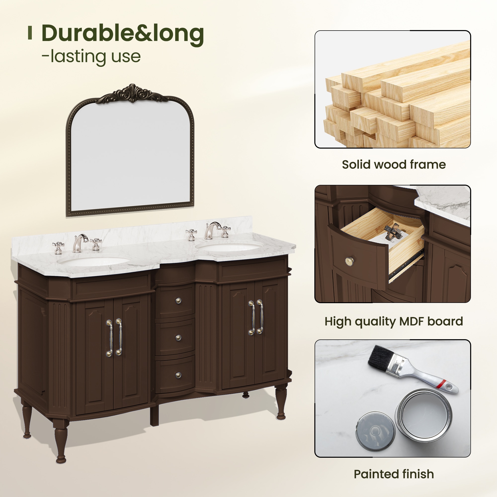 VOUA SAF-DSRCJ-GY Bath-Vanity-Combo - View #8