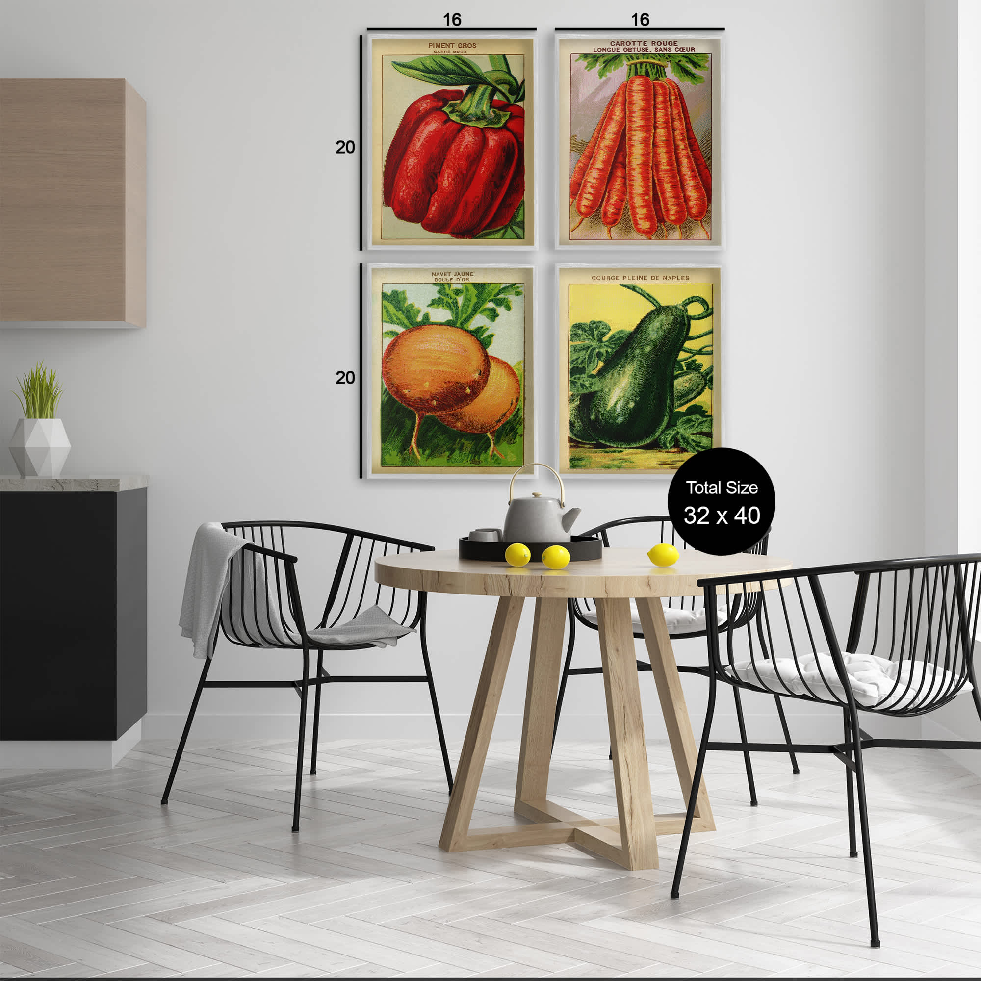 Stupell Industries A4-268-GFF-4PC-16X20 Wall-Art - View #3