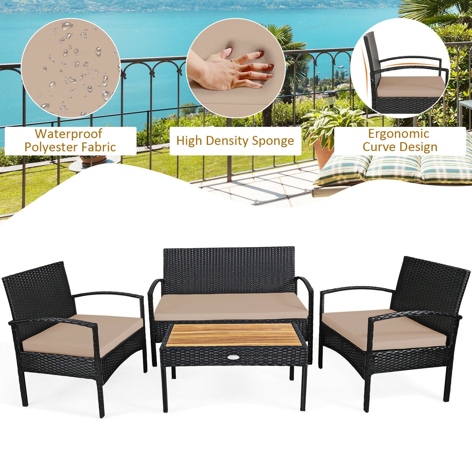 CASAINC WF-HW67328BN Patio-Conversation-Sets - View #8