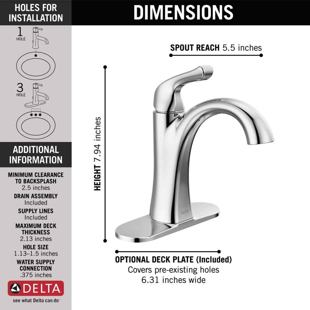 Delta 15840LF Lavatory-Faucets - View #4
