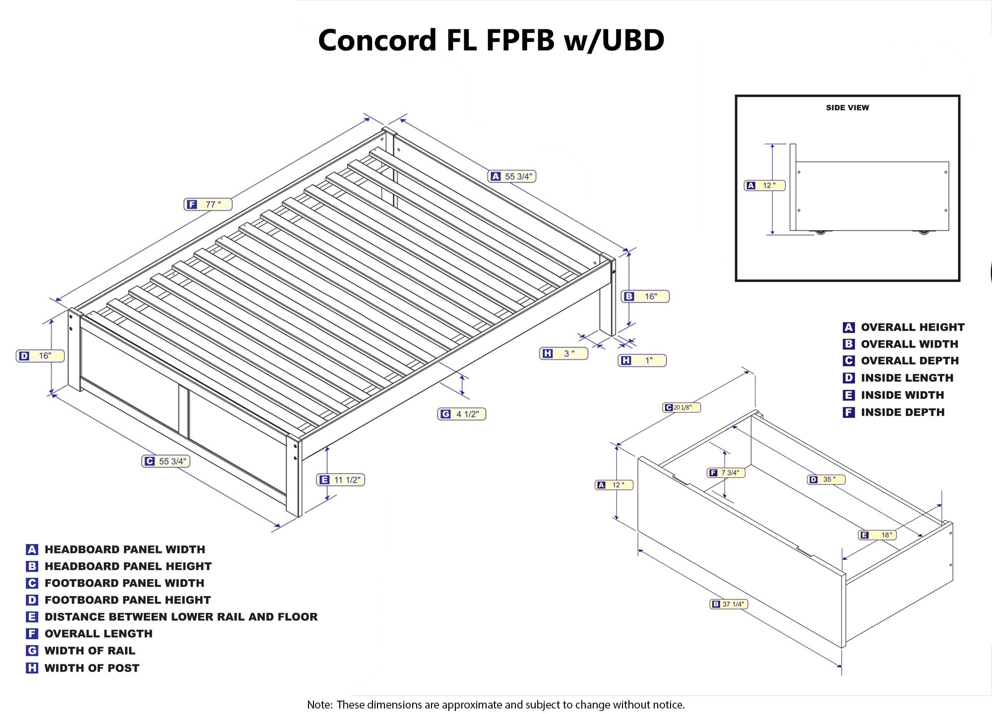 AFI Furnishings AR8032114 beds - View #8