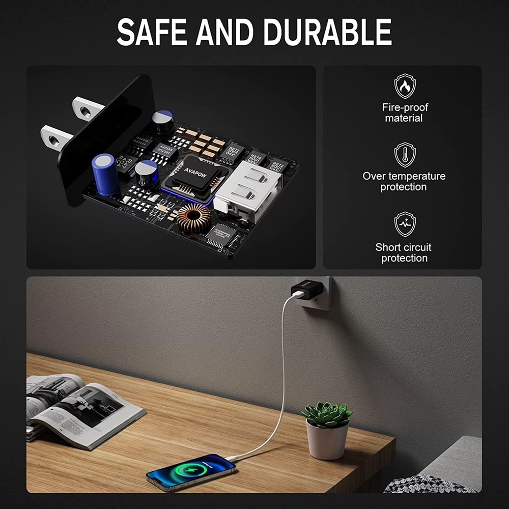 AVAPOW QC2018A Mobile-Device-Chargers - View #5