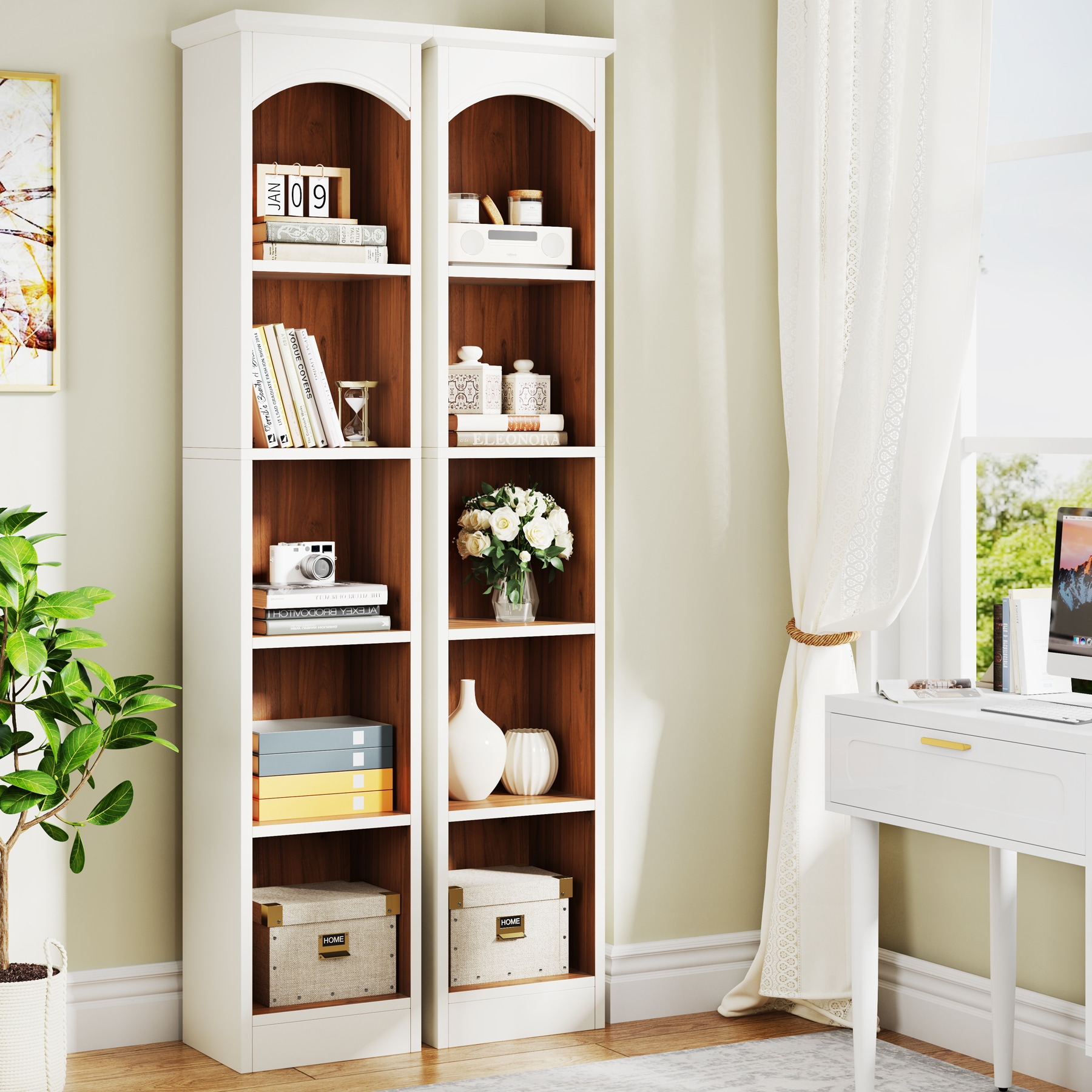 Tribesigns HOGA-U0159 bookcases - View #3