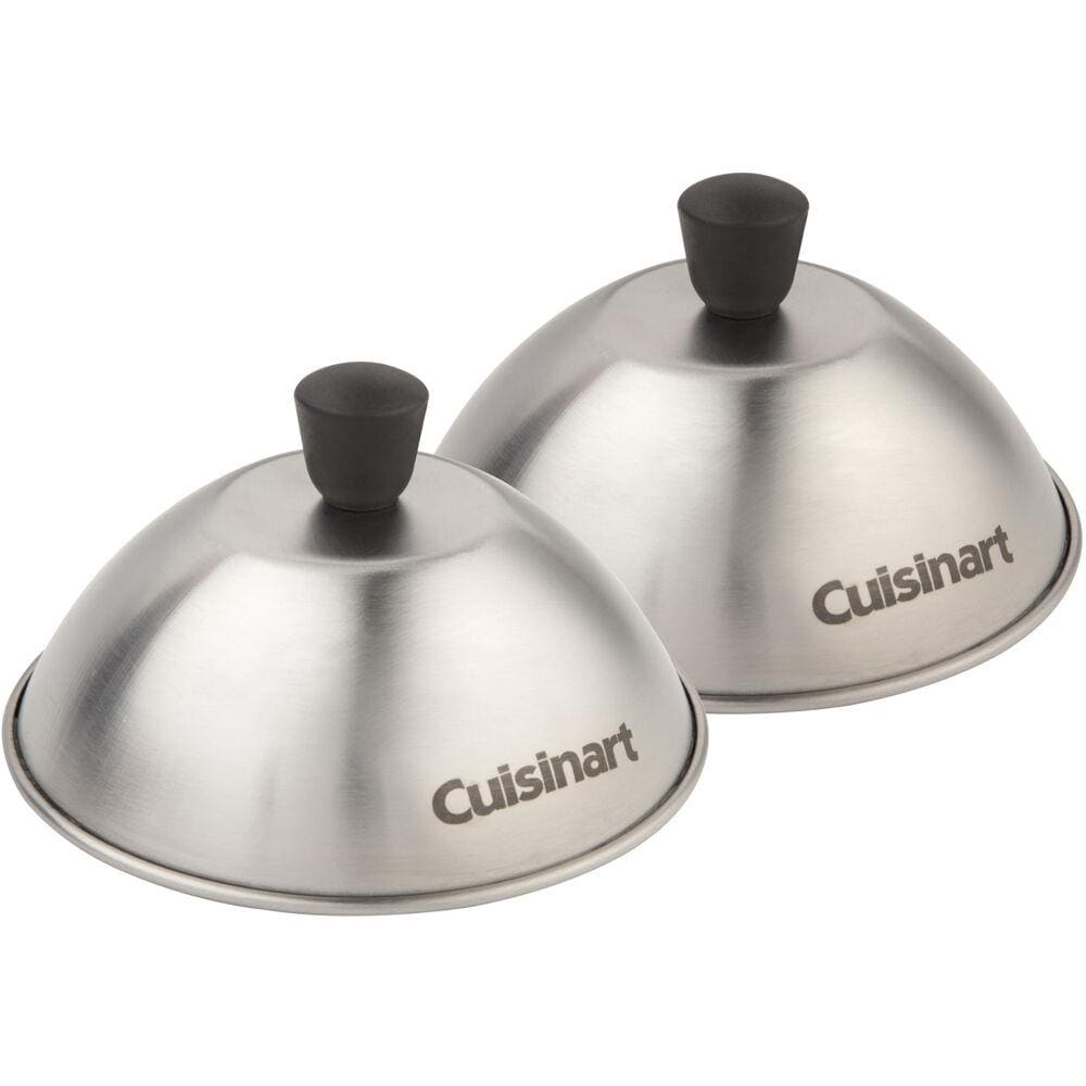 Cuisinart Classic 10 & 12 Stainless Steel 2pk Skillet Set Silver
