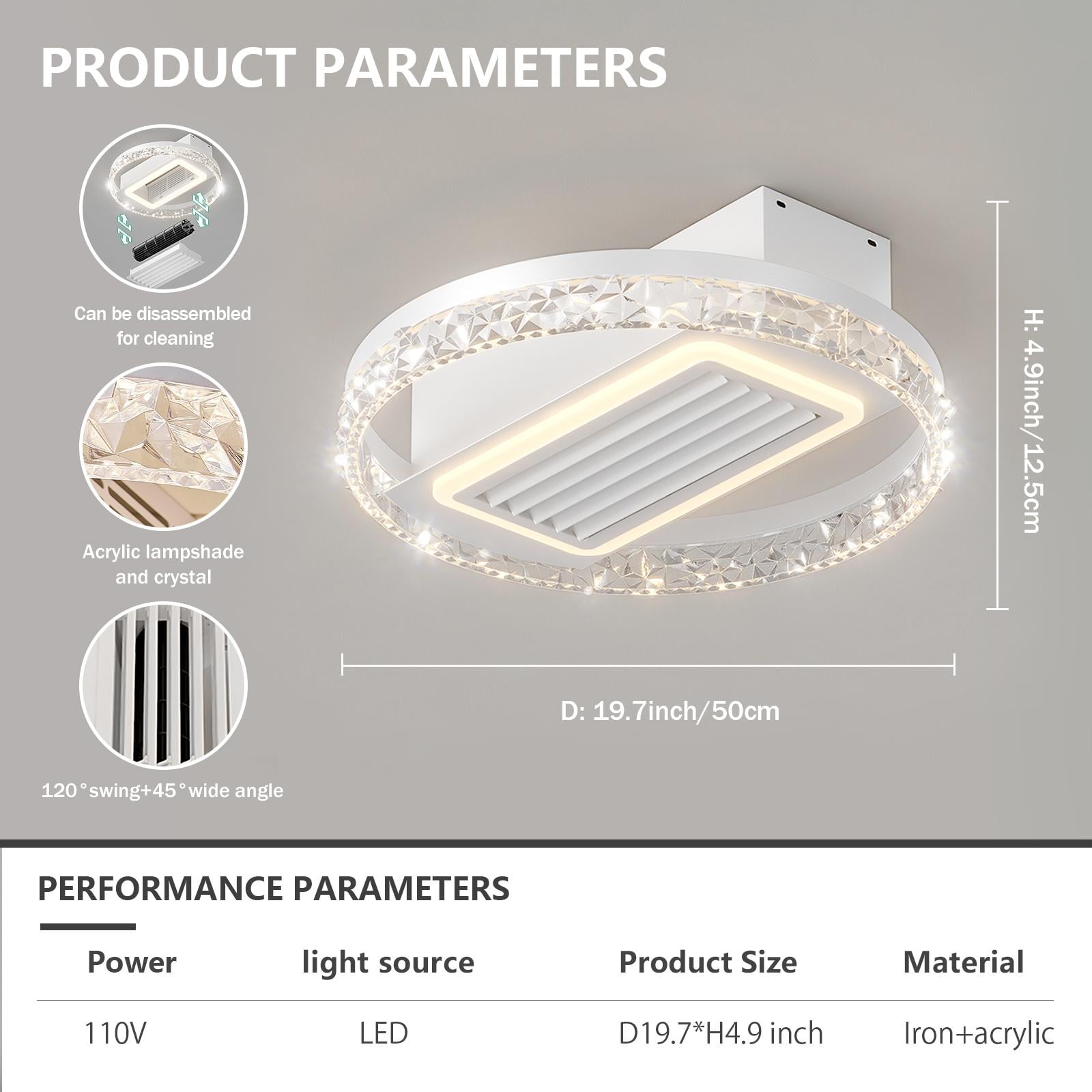 Bayfeve BFLCM-18683-CF Ceiling-Fans - View #4