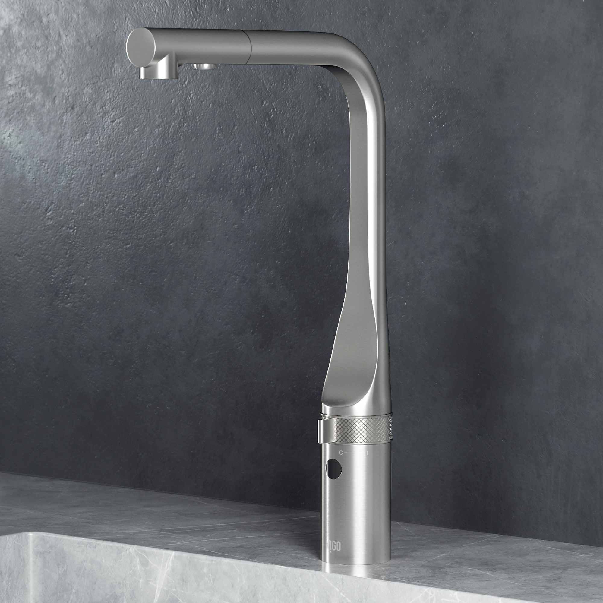 VIGO VG02039STS Kitchen-Faucets - View #2