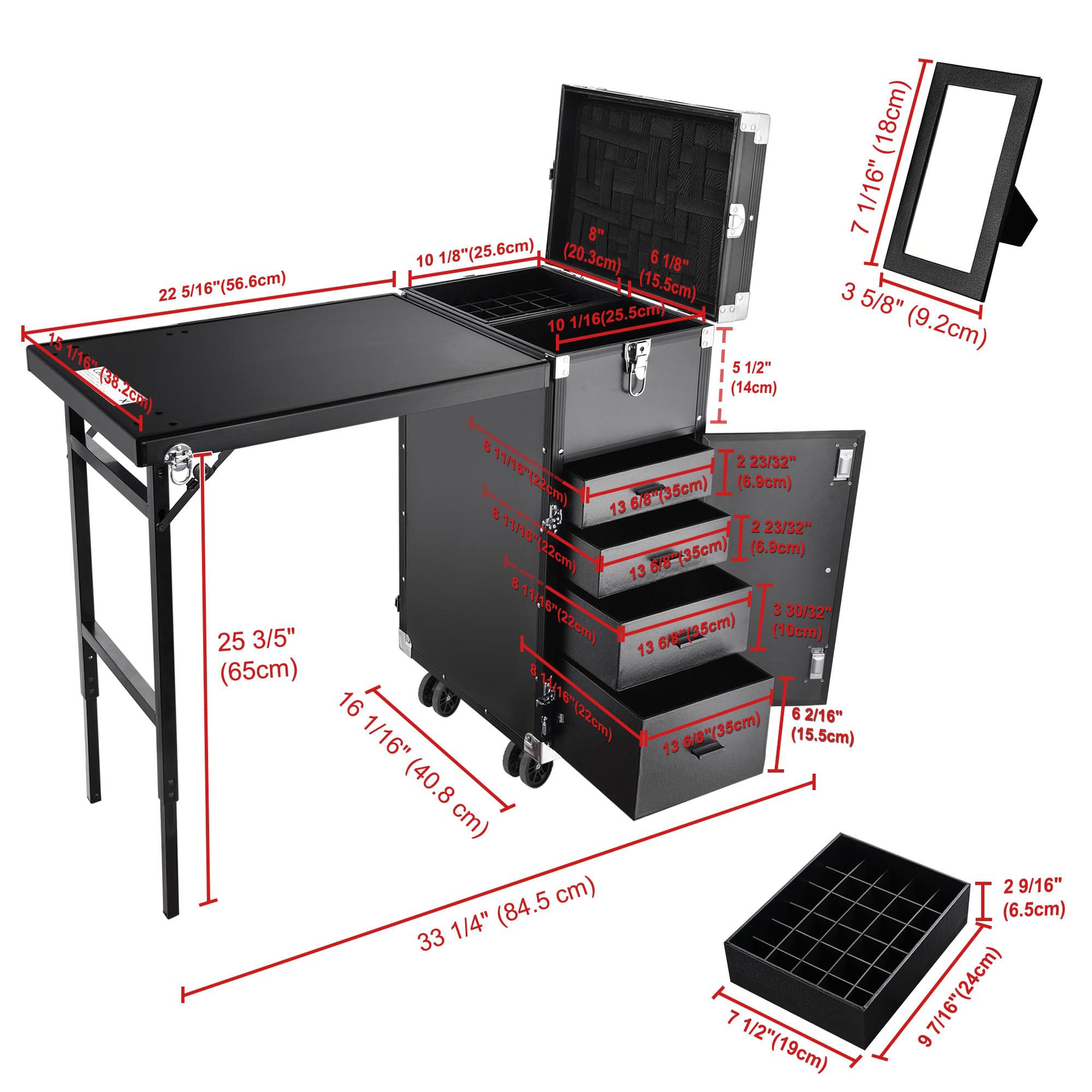 Yescom 12MKC027-MJT-06-LO Bedroom-Vanities - View #9