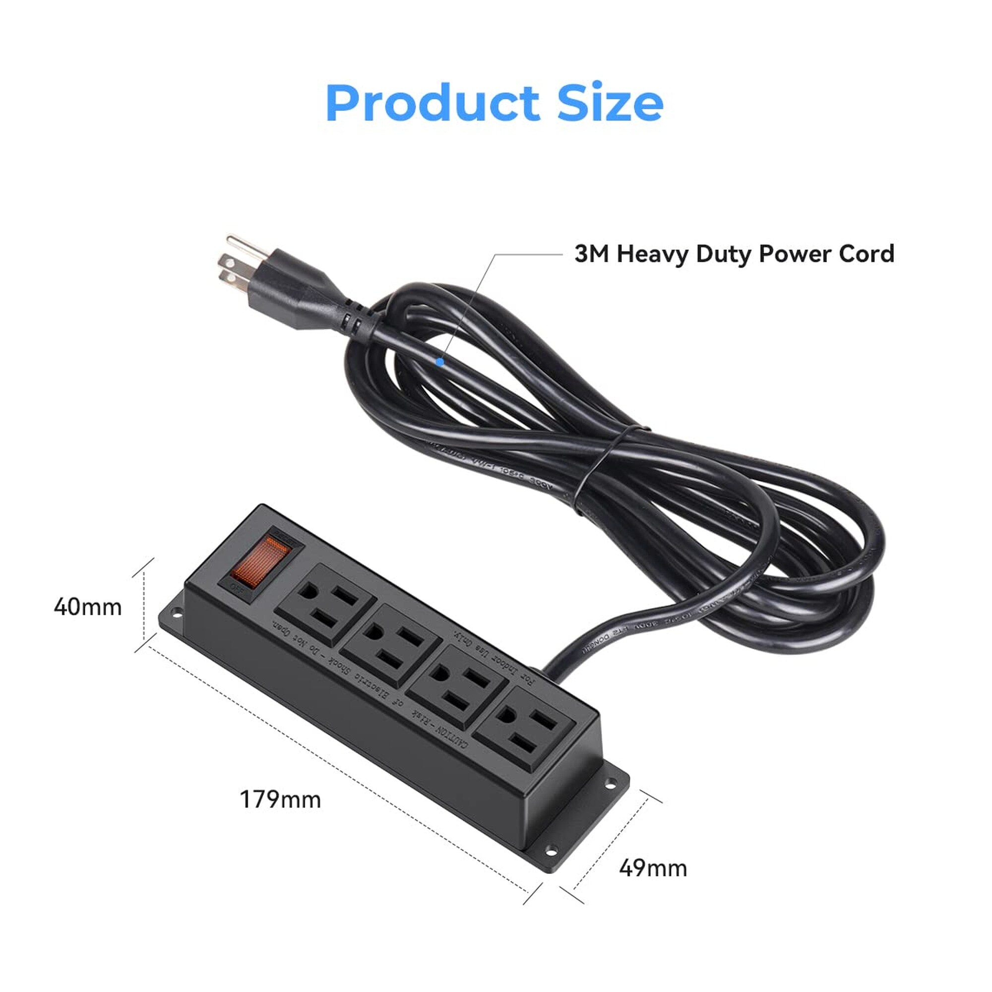 OGETFUUR L5LYH72901 Electrical-Power-Strips - View #2