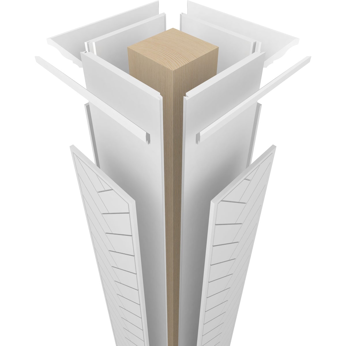 Ekena Millwork CC1208ENHBDCRCR Column-Wraps - View #7