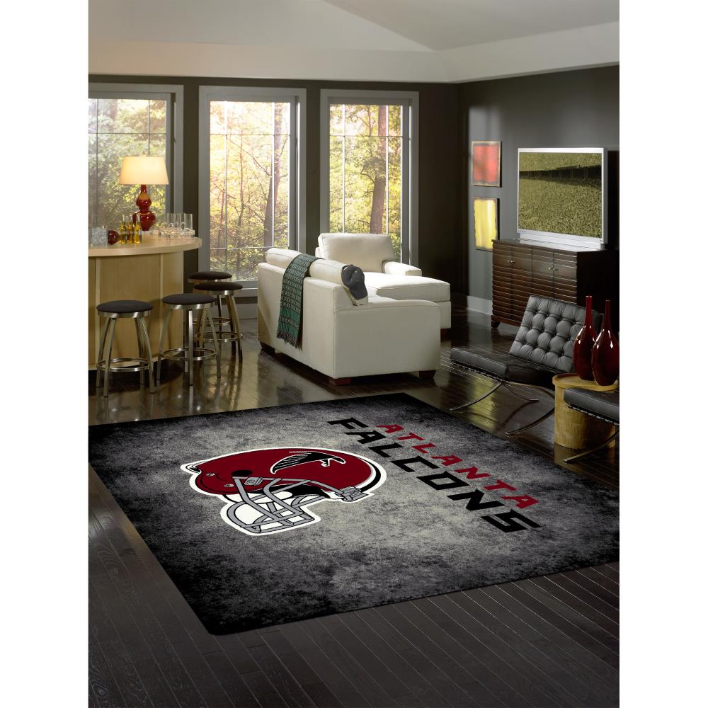 Fanmats Red 3 ft. x 5 ft. Atlanta Falcons Vintage Area Rug