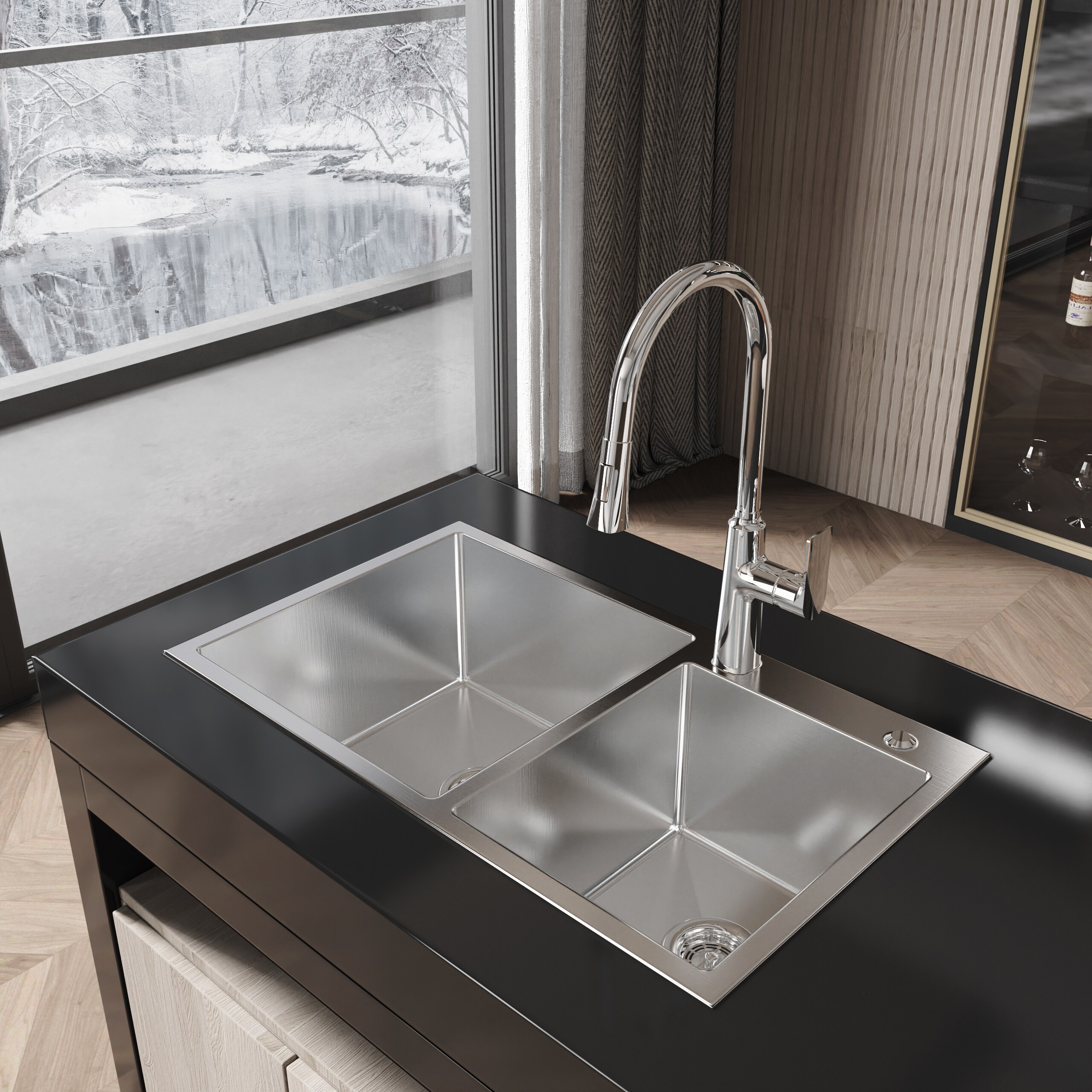 Forclover WHC-SS3018S1ACSL Kitchen-Sinks - View #4