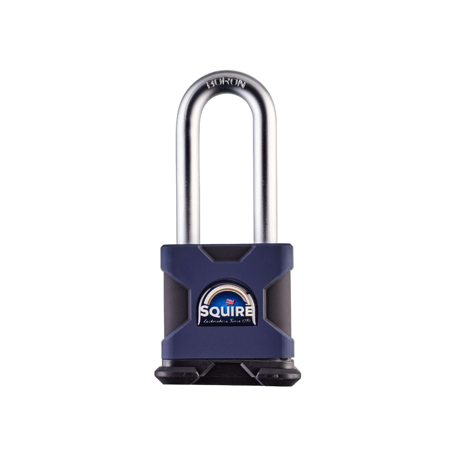Squire Locks Stronghold Keyed Padlock, 1-7/8-in Wide x 2-3/4-in Shackle #SQ-SS50S/2.5