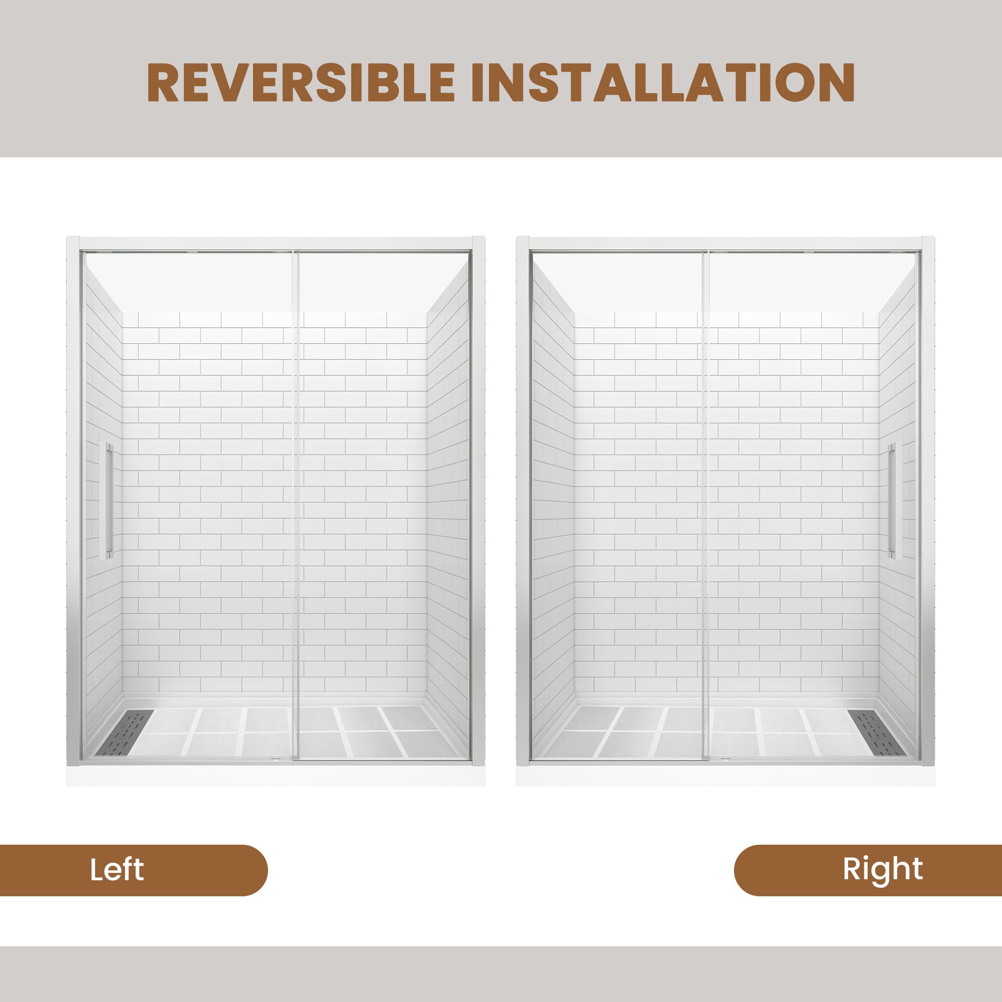 CASAINC CABR1302BN12R15 Alcove-Shower-Kit - View #6