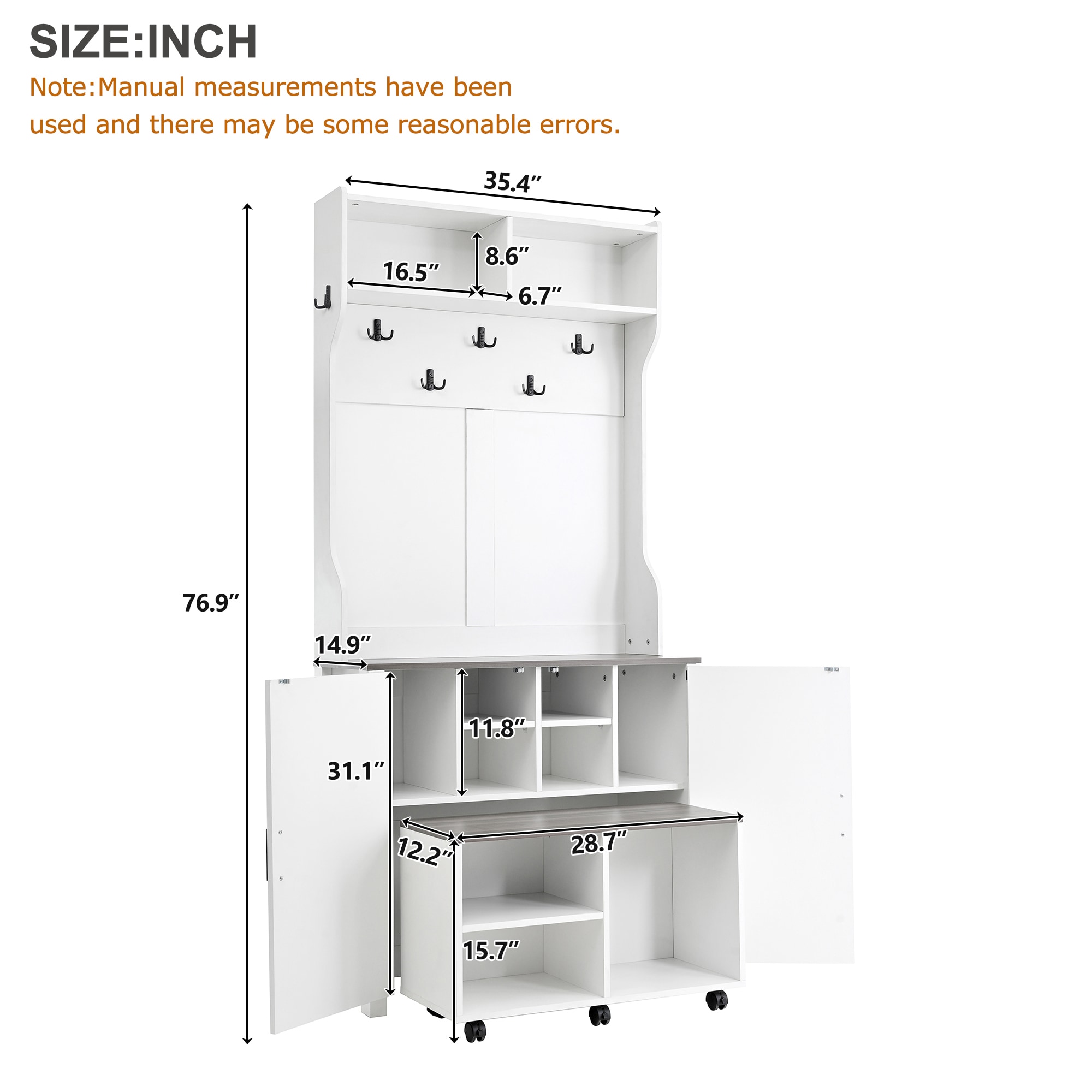 Bybafun YA2500145 Hall-Trees - View #5