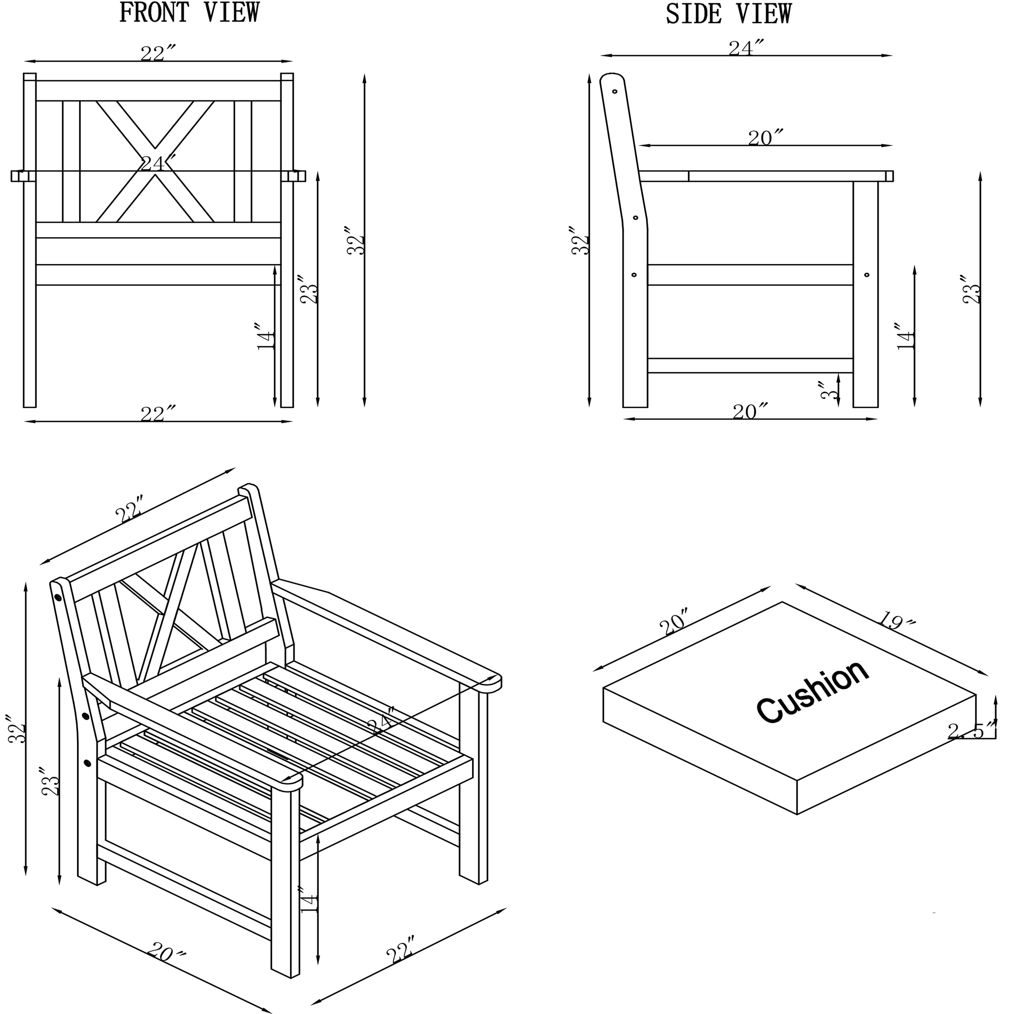 Alaterre Furniture ANMC02ANO Patio-Chairs - View #9
