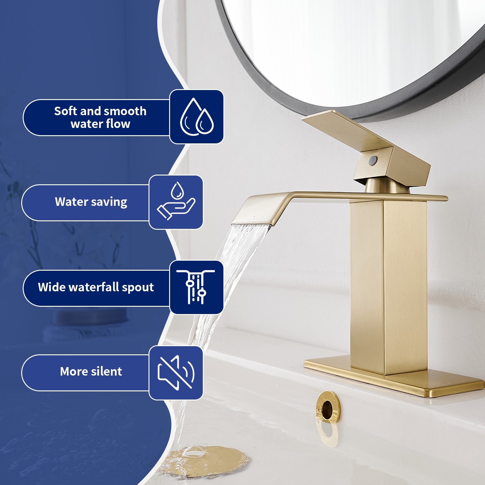 BWE A-96004-GJ-2 Lavatory-Faucets - View #2