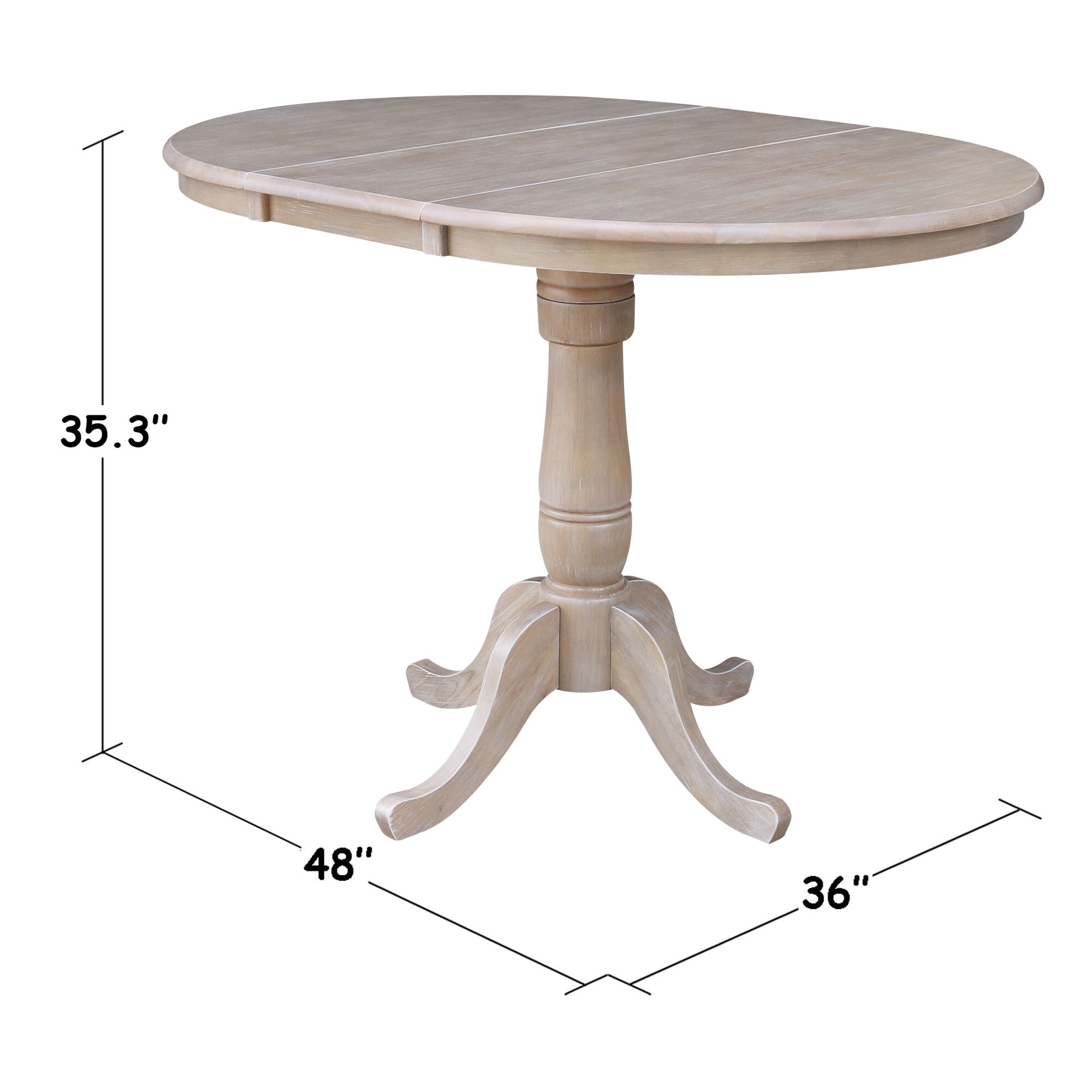 International Concepts K09-36RXT-6B Dining-Tables - View #8