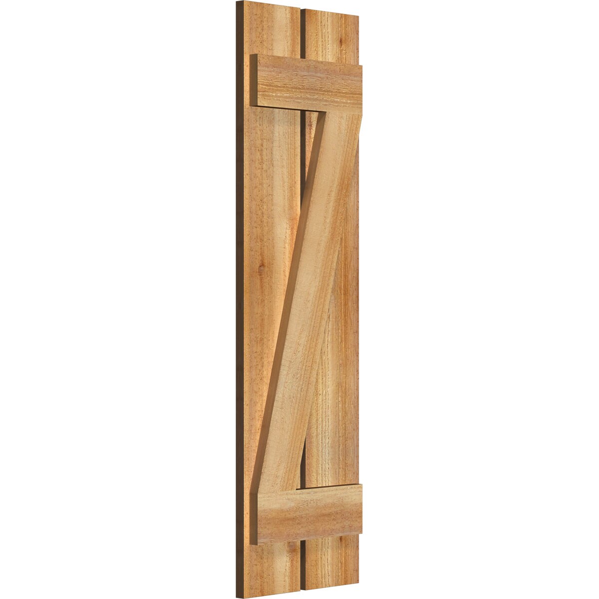 Ekena Millwork RBS06Z11X039RWR Exterior-Shutters - View #2