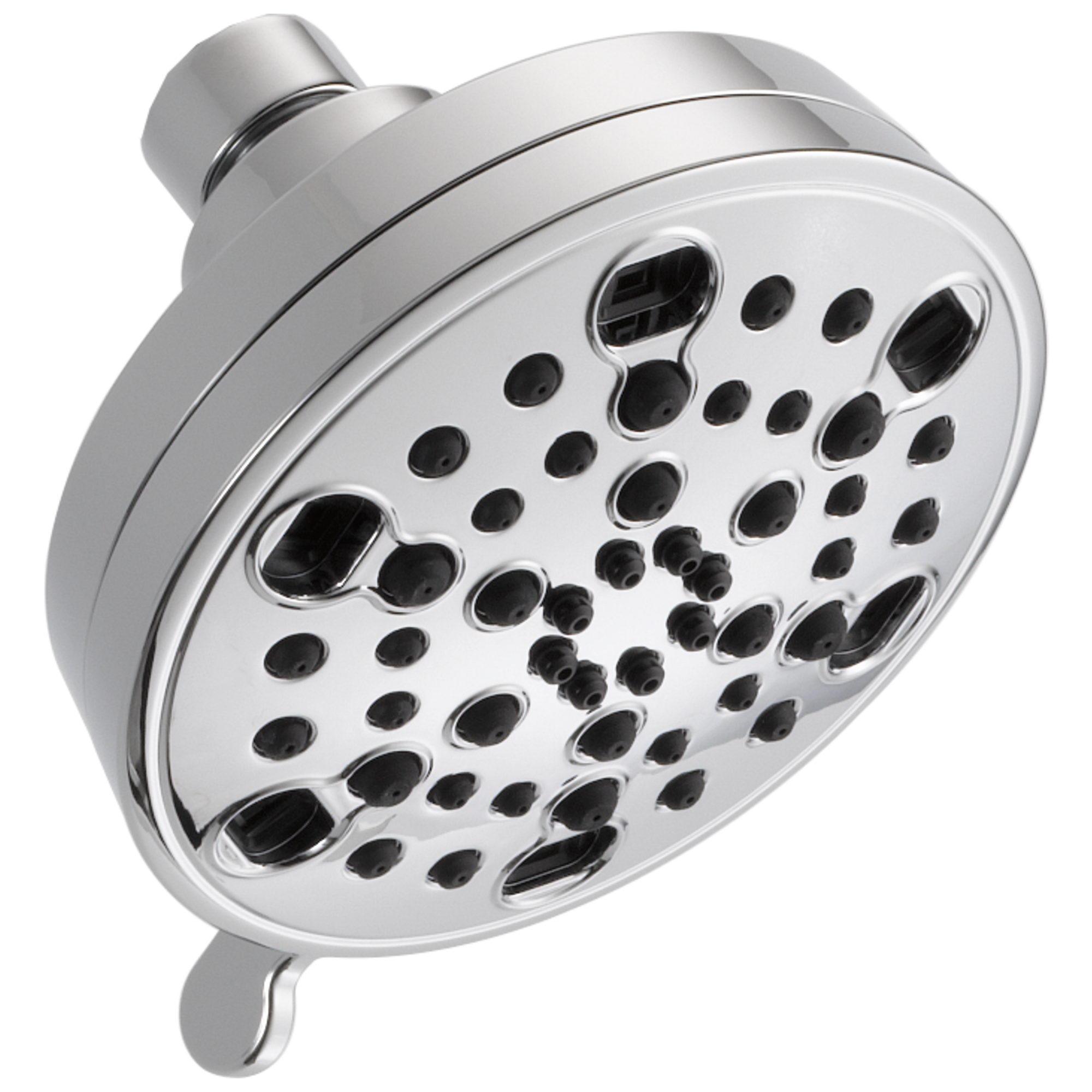Delta 52638-18-PK 5.0 -Spray Chrome 4.19-in Round Fixed High Pressure Shower Head 1.75 GPM