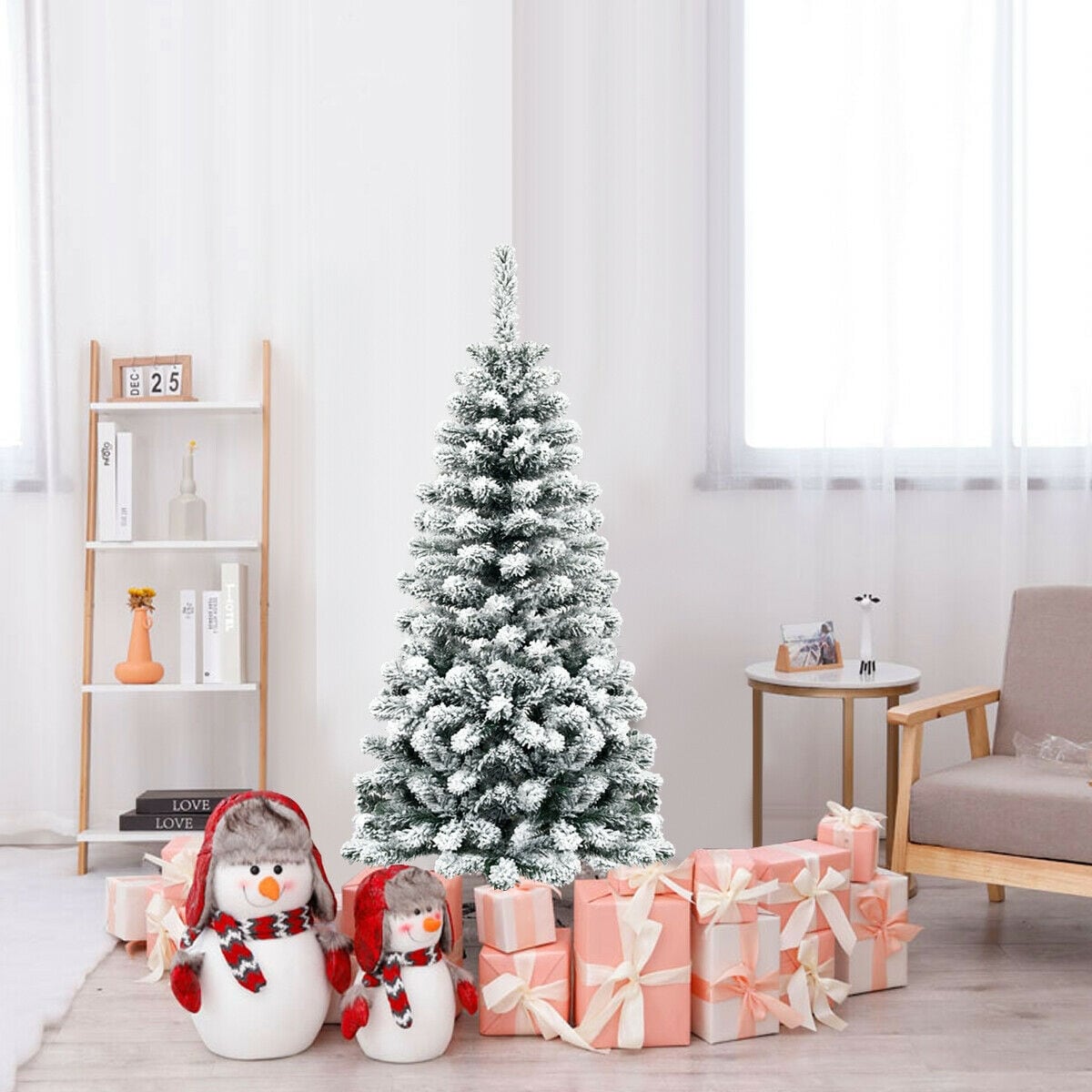 WELLFOR CM-HGY-23540US Artificial-Christmas-Trees - View #3