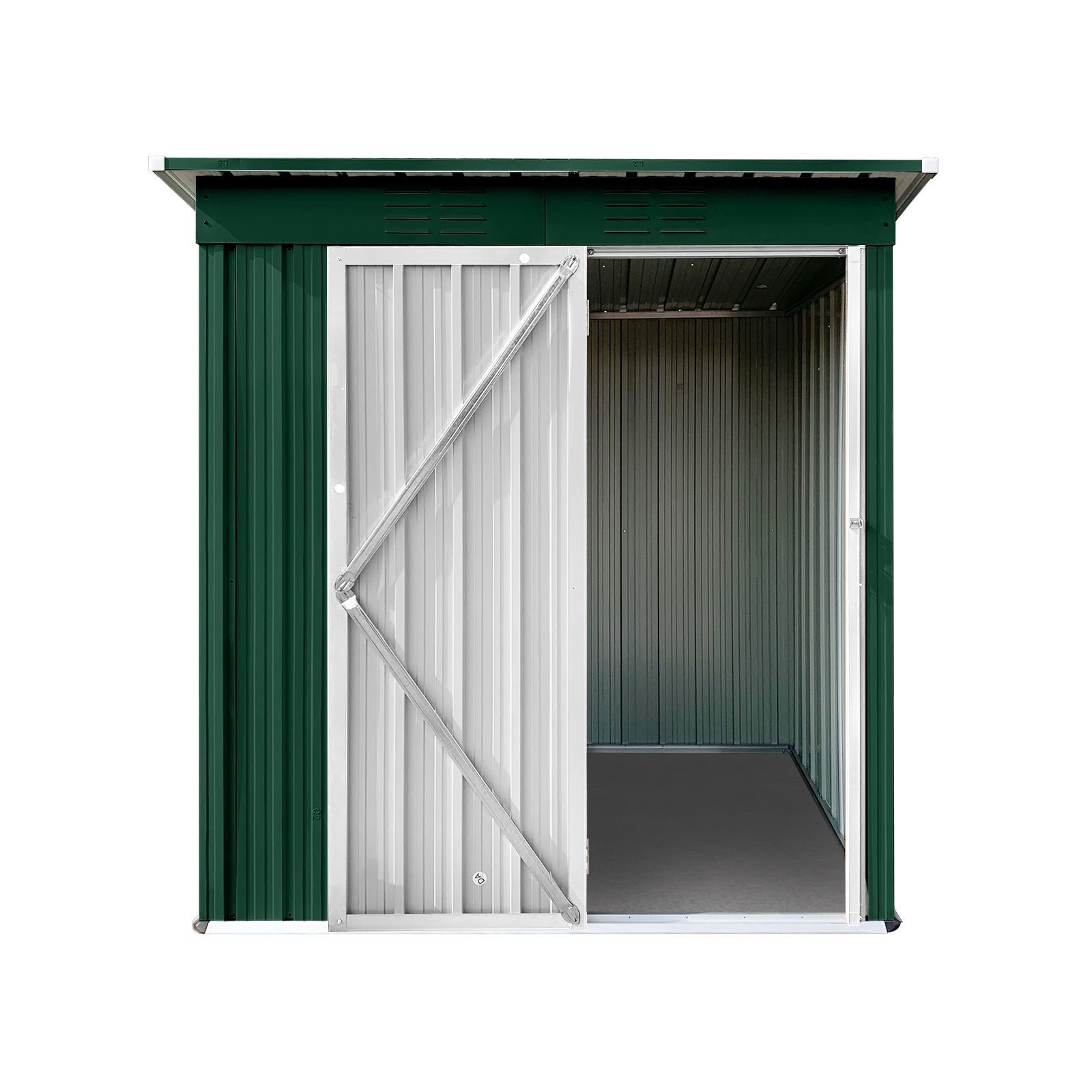 Flynama V-112696 4.92-Feet x 3.67-Feet Aluminum Storage Shed