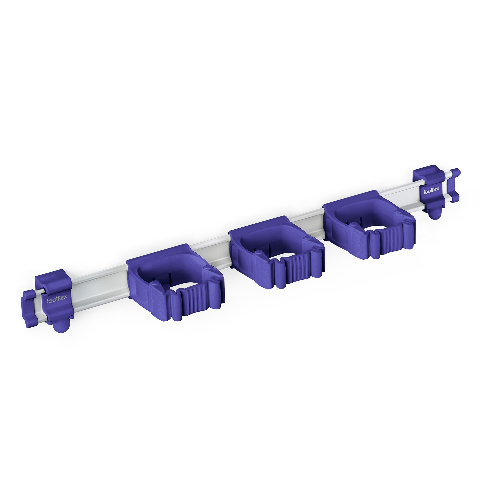 Toolflex 5-3-9 One 8 -Piece 21.5-in Purple Composite Multipurpose Storage rail system