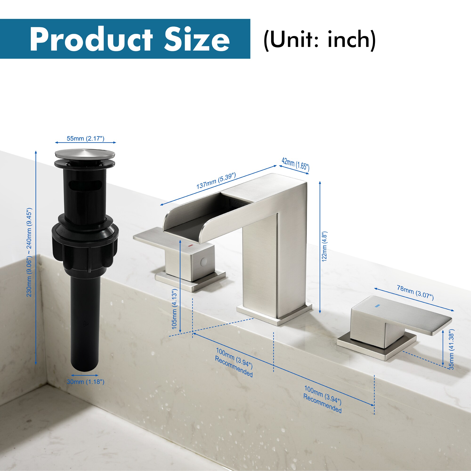 Nestfair SMD406N Lavatory-Faucets - View #8