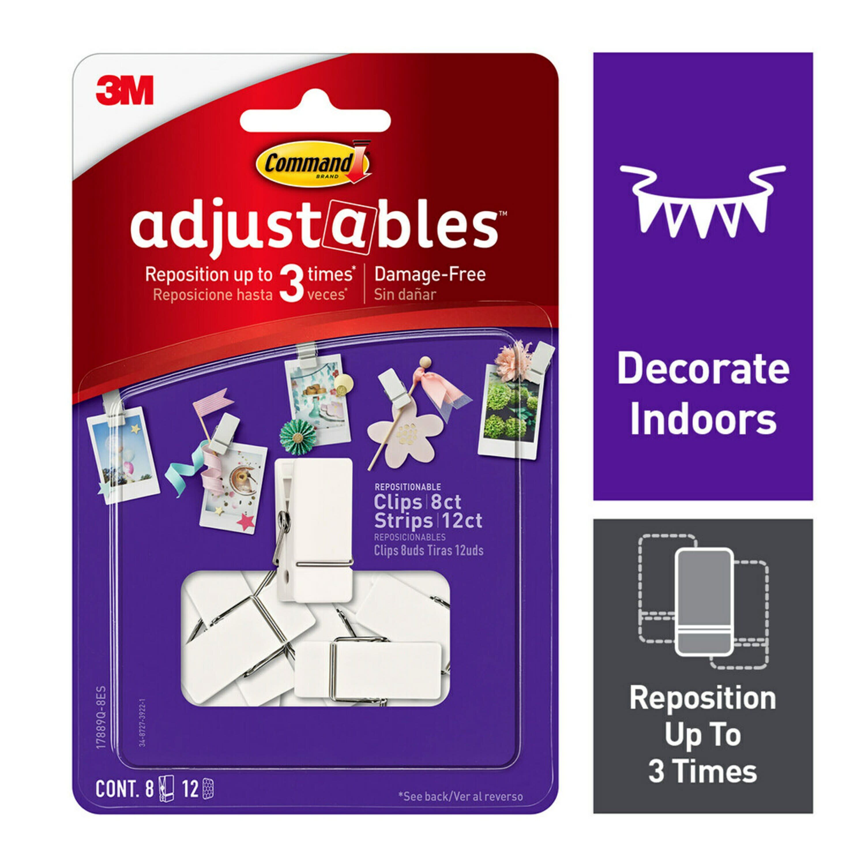 Recollections Mini Clothespins - White - 20 ct