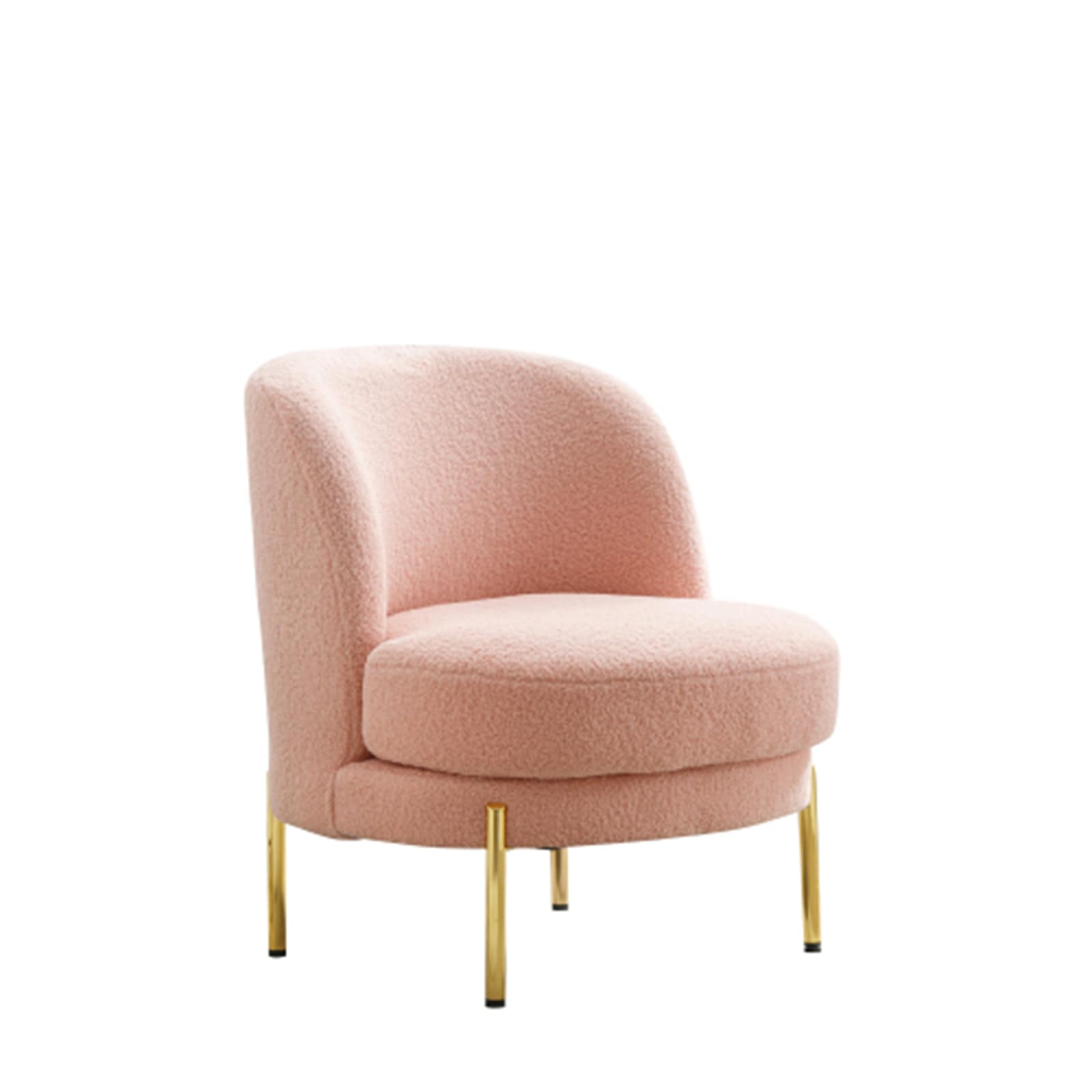 BESTCOSTY W1298LJW68864-ZY Modern Pink Accent Chair