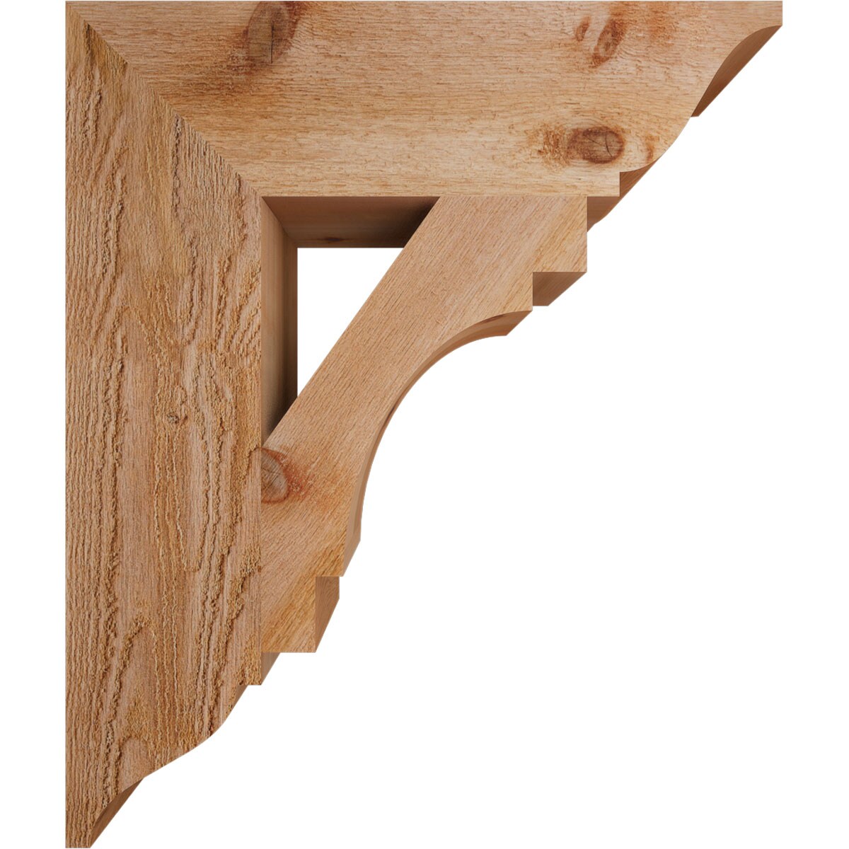 Ekena Millwork BKT06X22X26MRC01RWR Exterior-Brackets-Braces - View #3