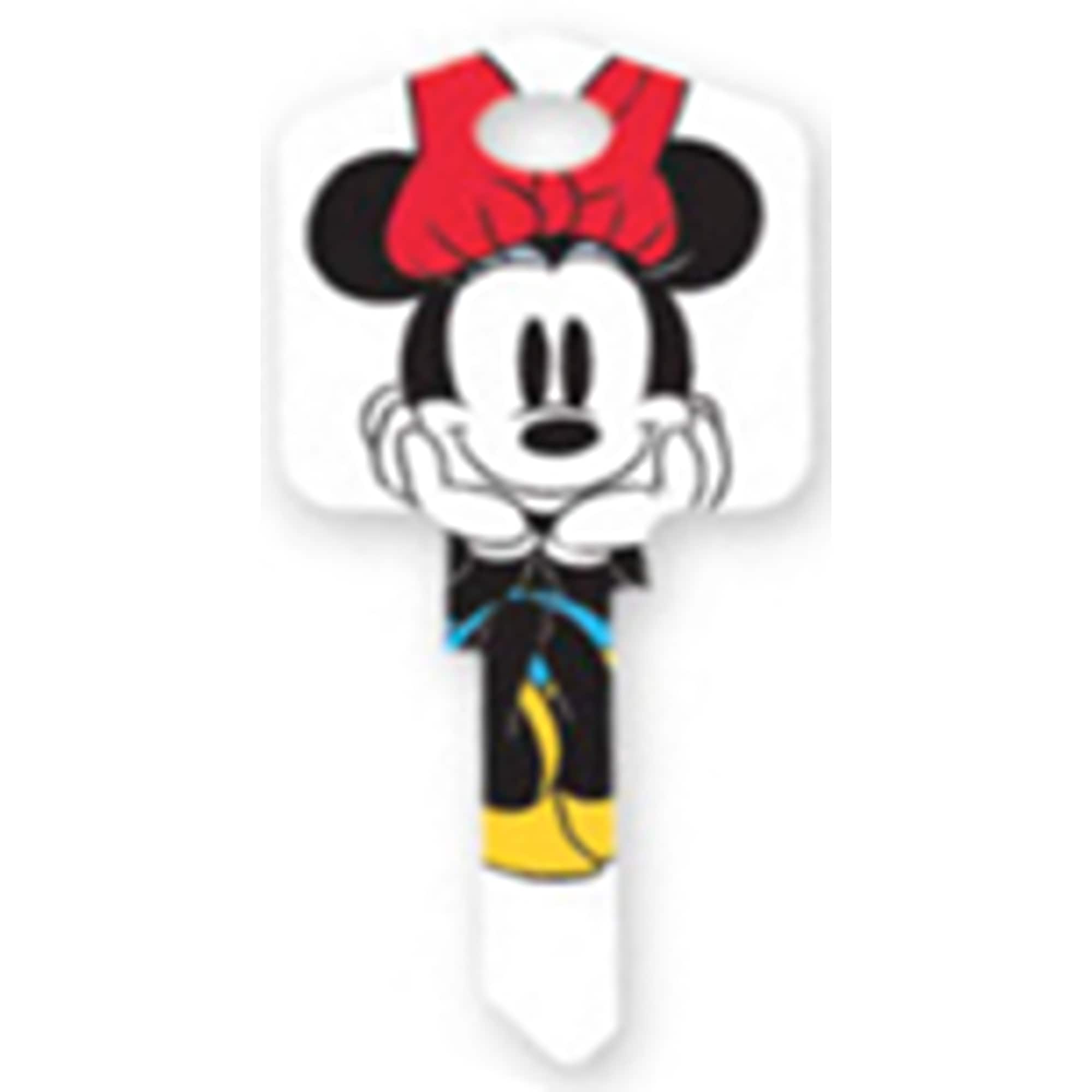 Minute Key 9987004 Black 68 SC1 Brass House/Entry Key Blank