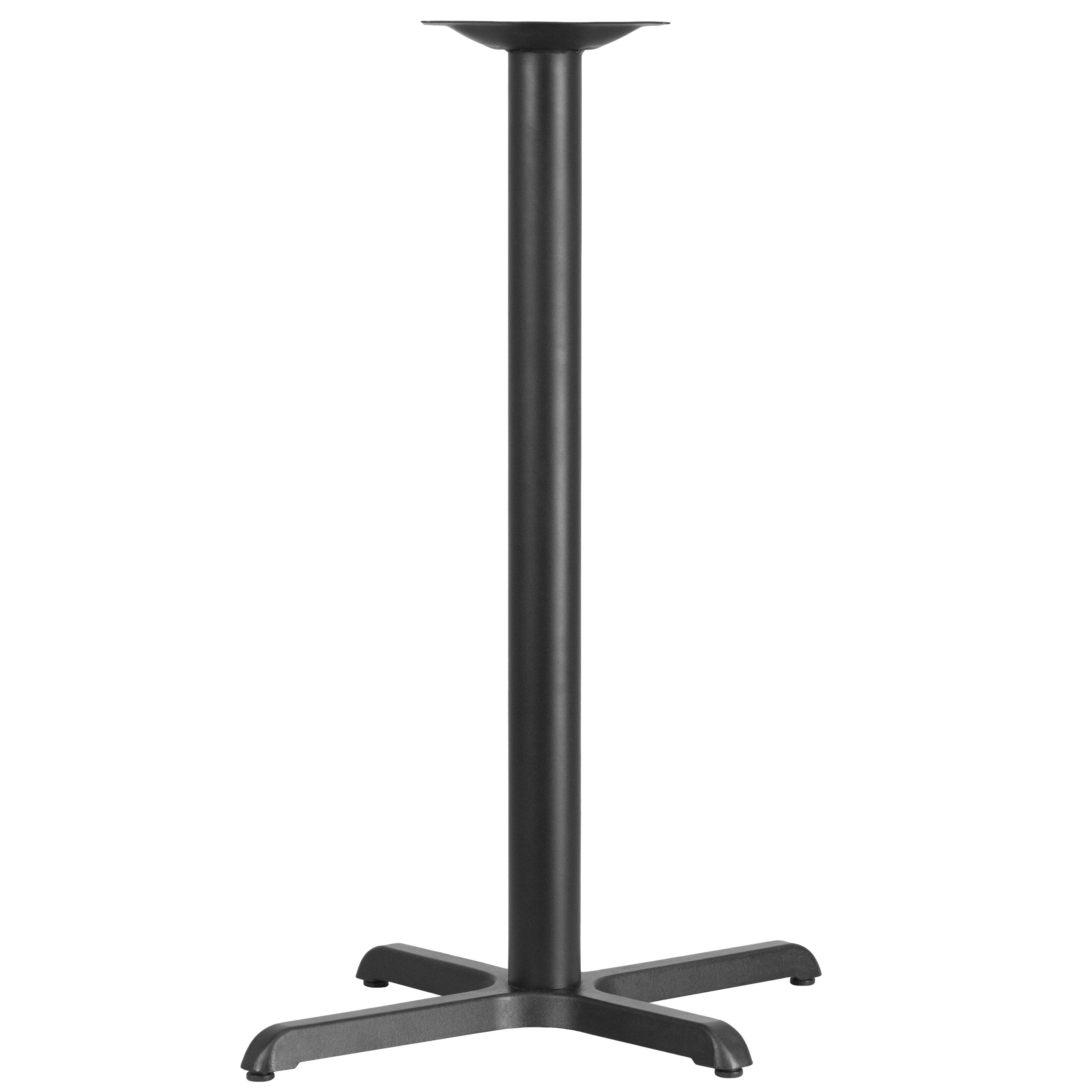 Flash Furniture 847254004589 Beverly 23.5-in x 29.5-in Restaurant Table X-Base with 3-in Dia. Bar Height Column