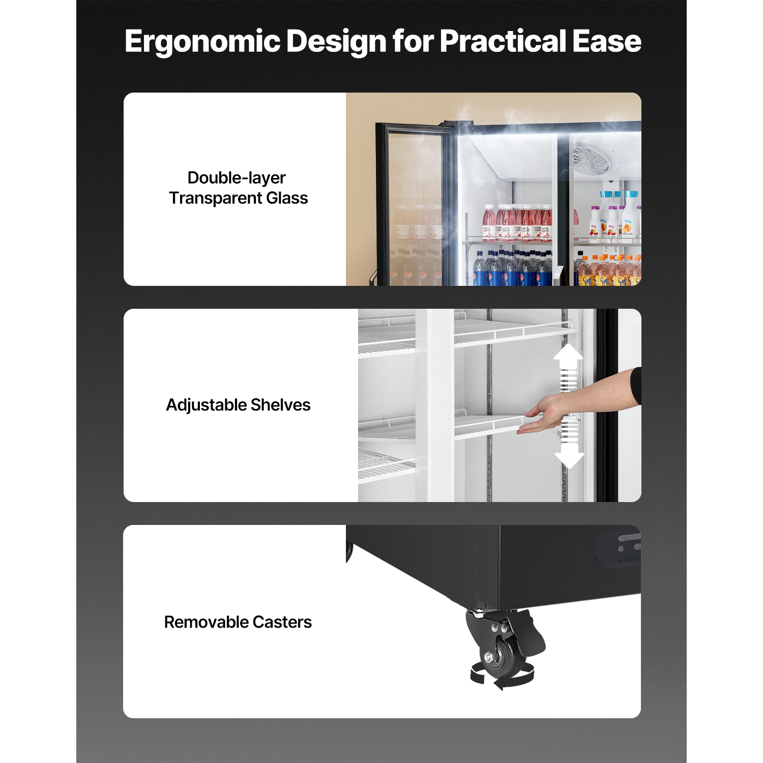 VEVOR SCSMBLMBXBDD06600V1 Commercial-Refrigerators - View #6