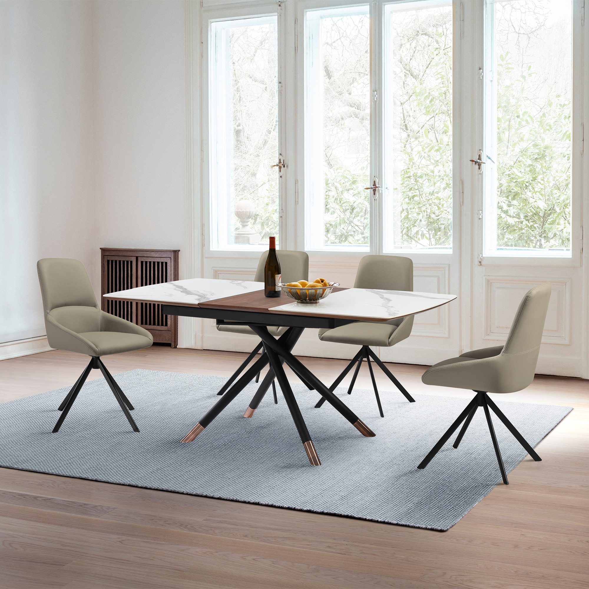 Armen Living Alora Dining Room Set