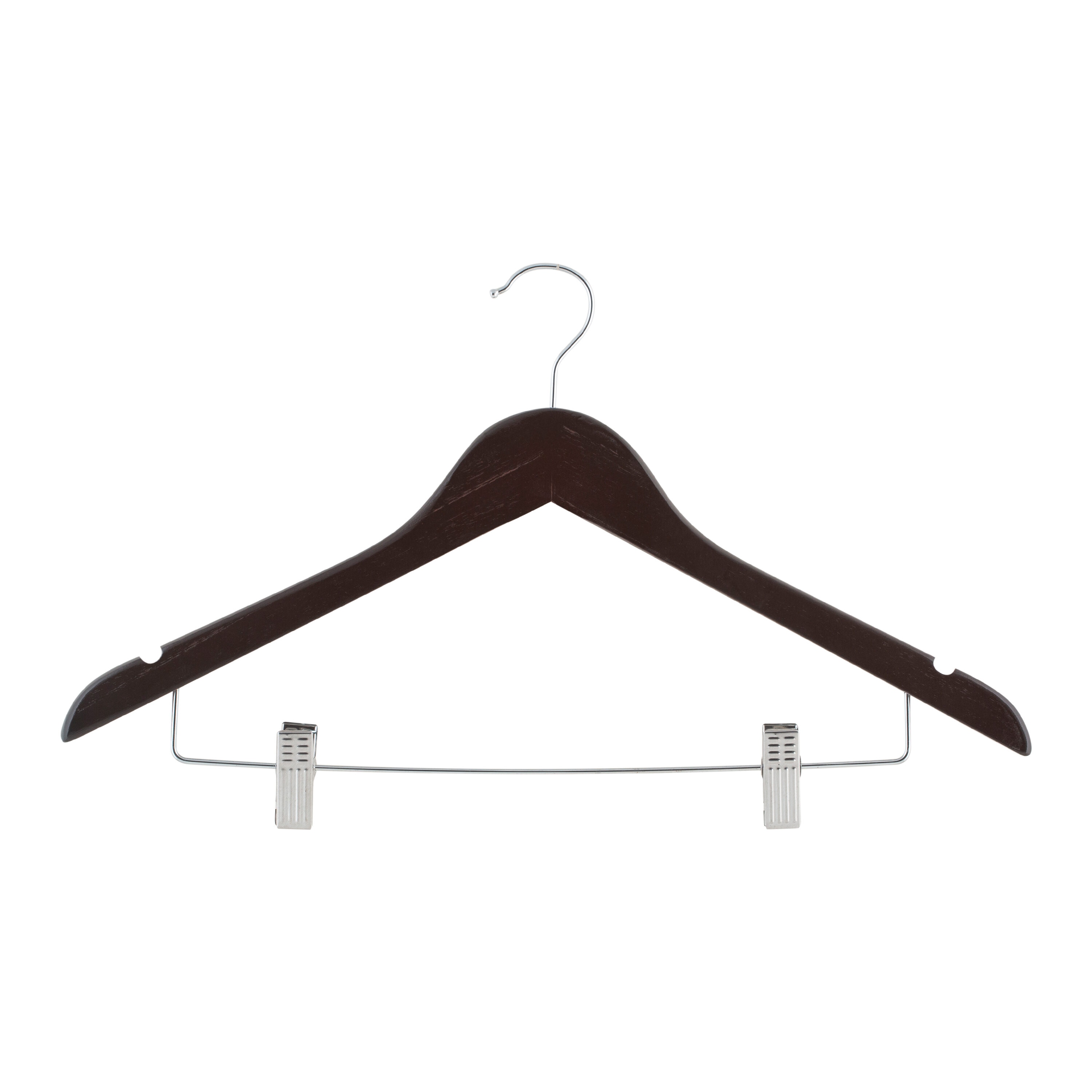 Velvet Coat Hangers Flocking Coat Hanger With Clip Durable - Temu