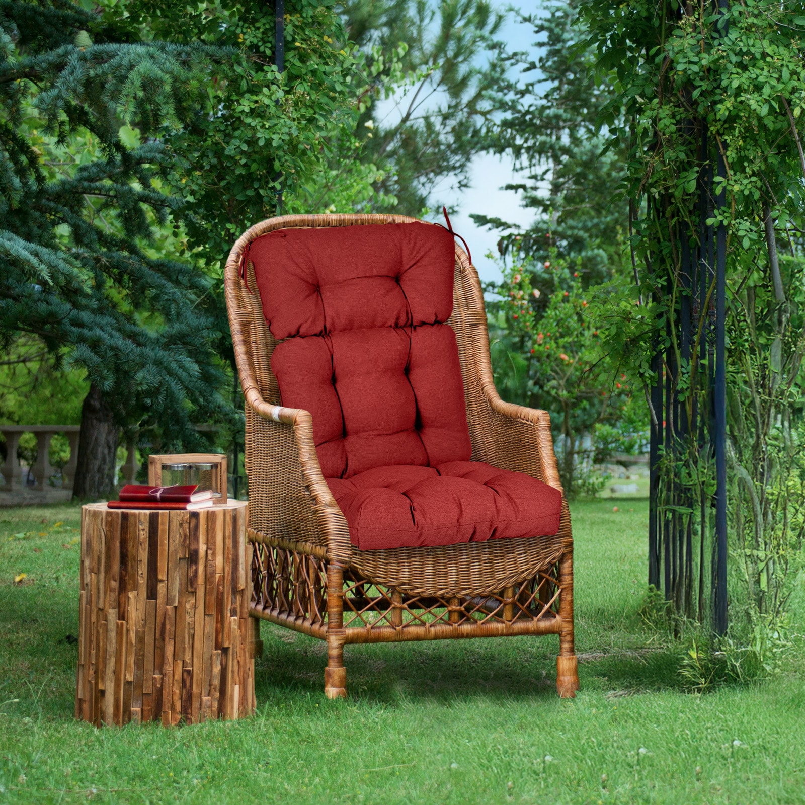 Aoodor A377-PRDRD Patio-Furniture-Cushions - View #4