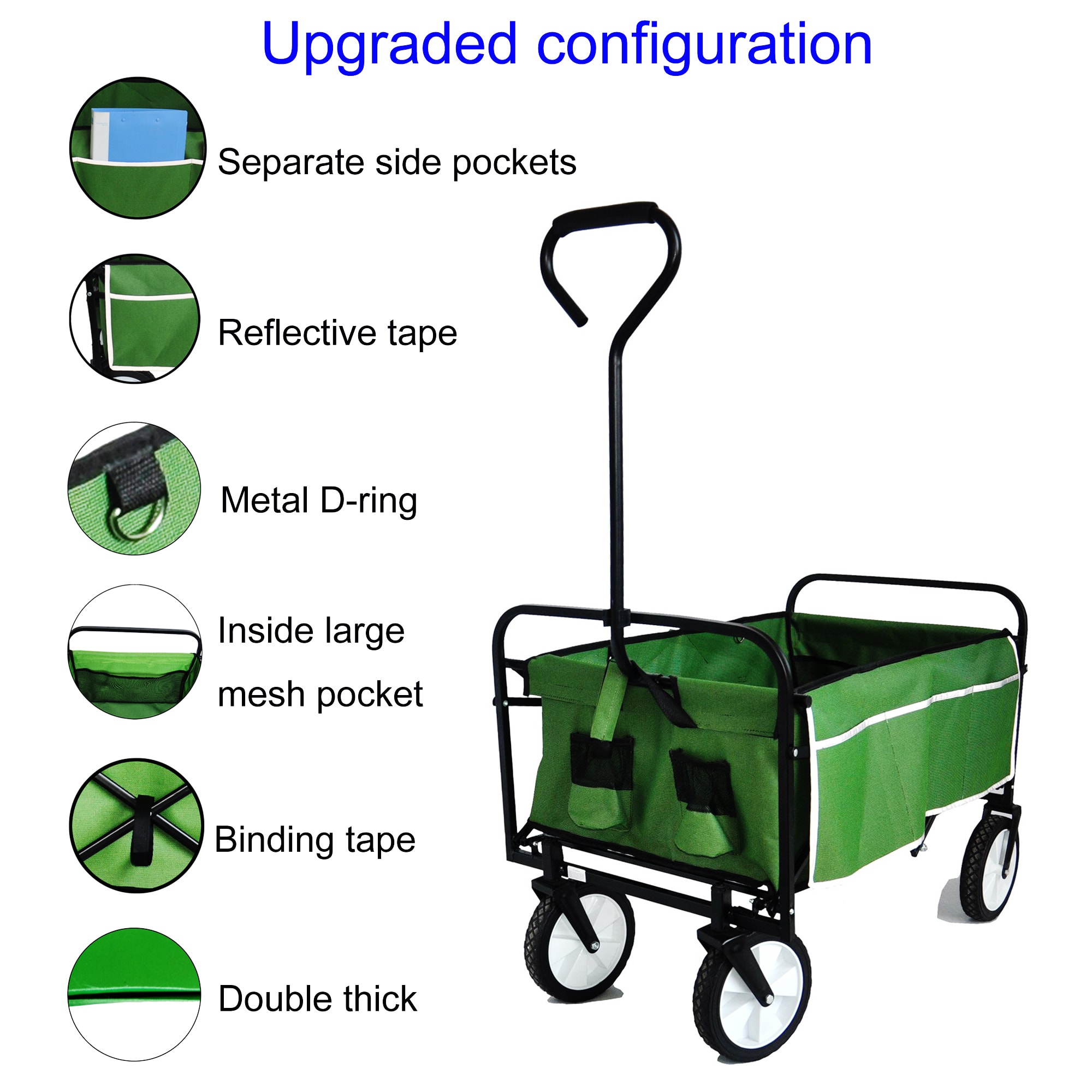 Mondawe MA-QD33518-RD Yard-Carts - View #6