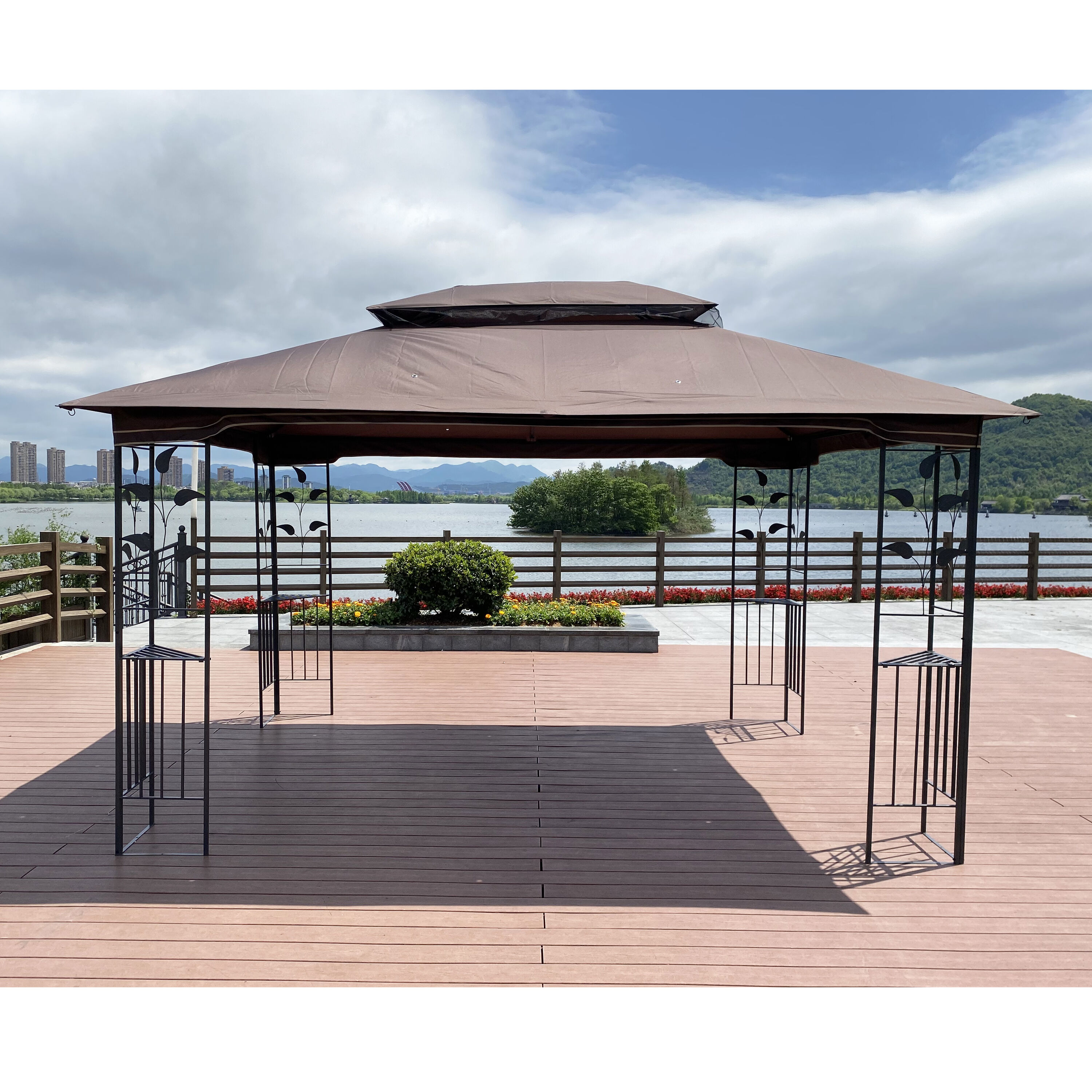 AAZJ BYO-S00017 Wood-Resin-Gazebos - View #3