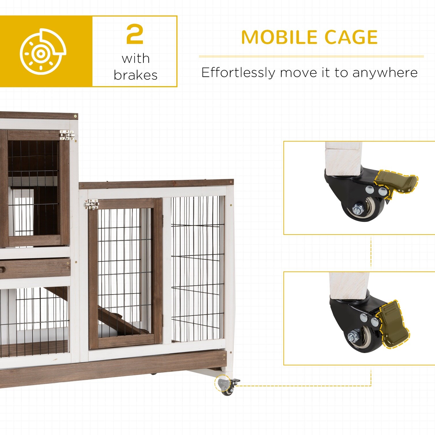 sunjurt DM6BVM84OVM5 Chicken-Coops-Rabbit-Hutches - View #12