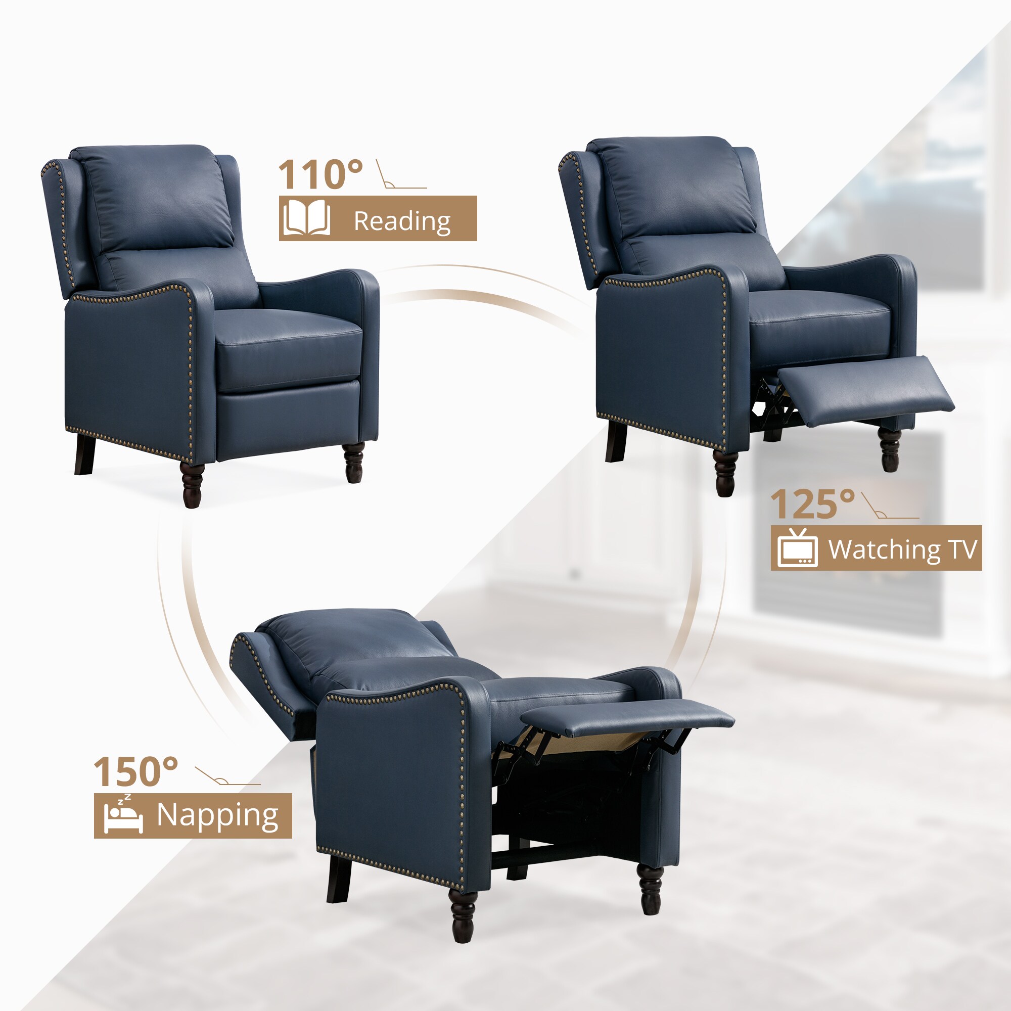 LUE BONA 2ASN-001-03LS recliners - View #11
