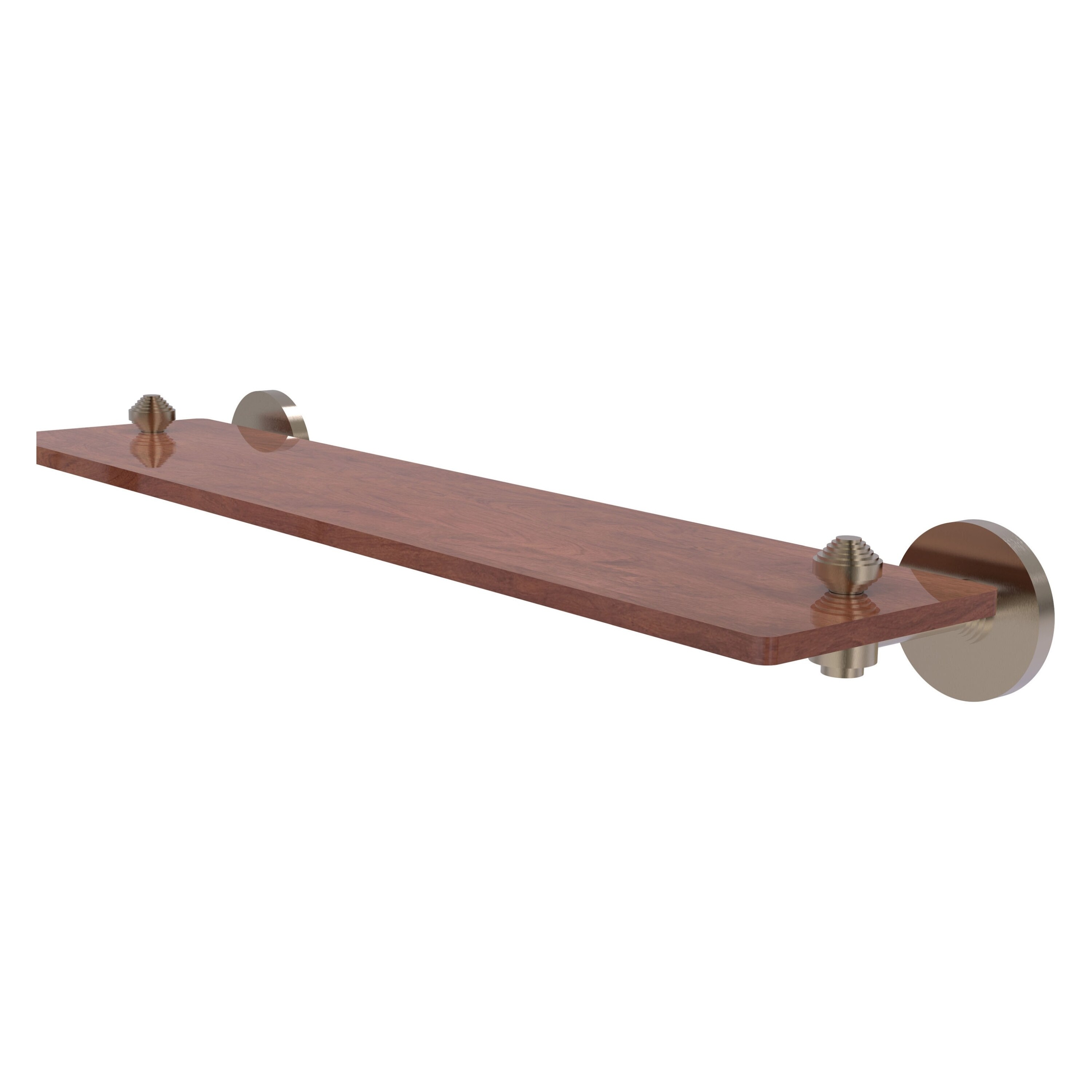 Allied Brass SB-1-22-IRW-PEW Southbeach Antique Pewter Wall mount Bathroom Shelf ( 22-in x 2.5-in x 5-in )