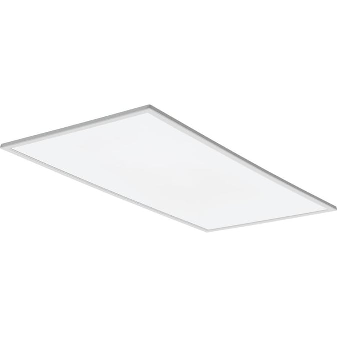 Lithonia Lighting 4 Ft X 2 Cool White Led Panel Light In The Lights Department At Com - Led Flat Panel Drop Ceiling Lights